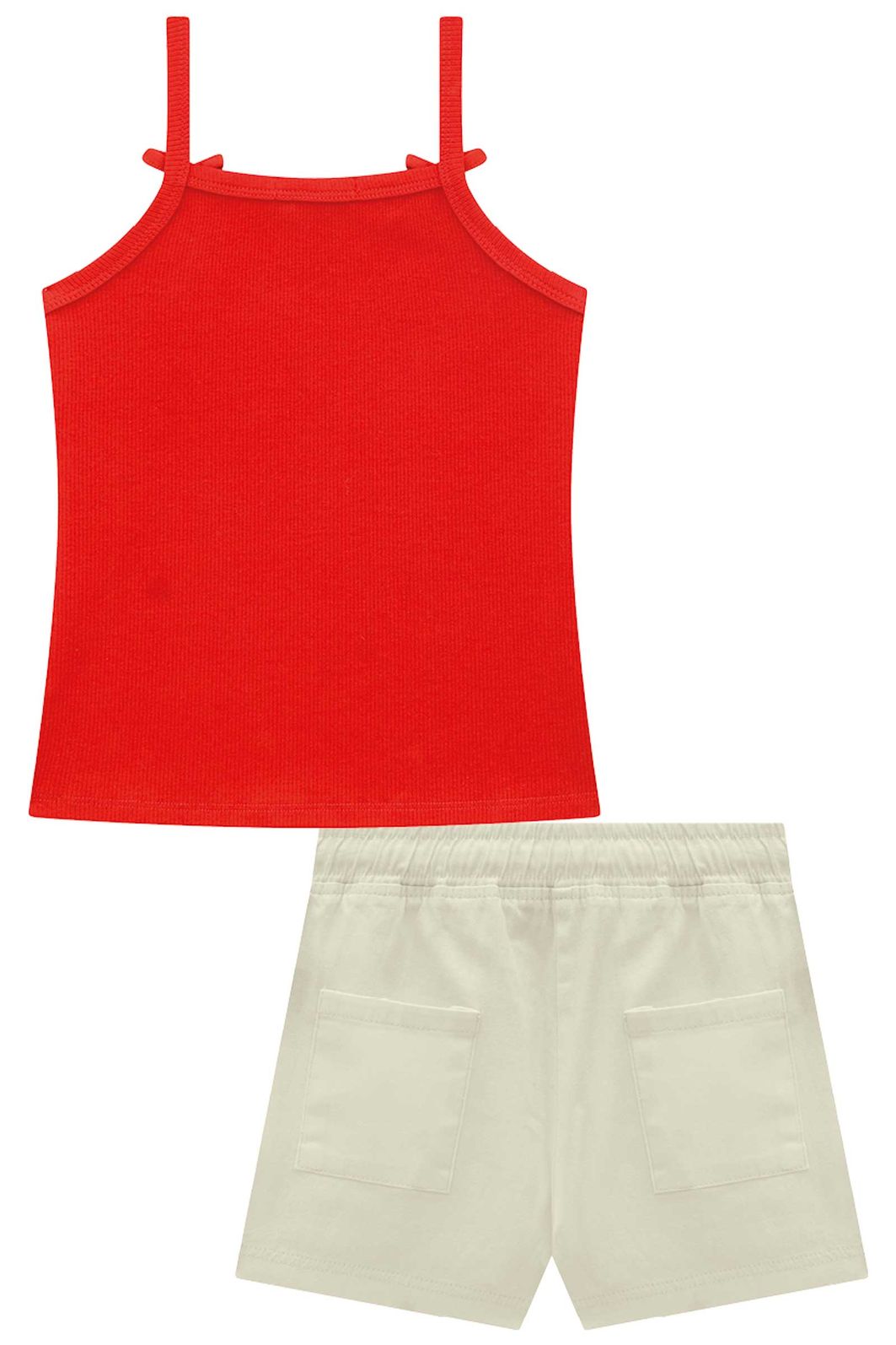 Conjunto de regata em canelado liz e shorts em sarja com elastano 95859 Lilimoon Teen Menina Conjunto de regata em canelado liz e shorts em sarja com elastano 95859 Lilimoon Teen Menina