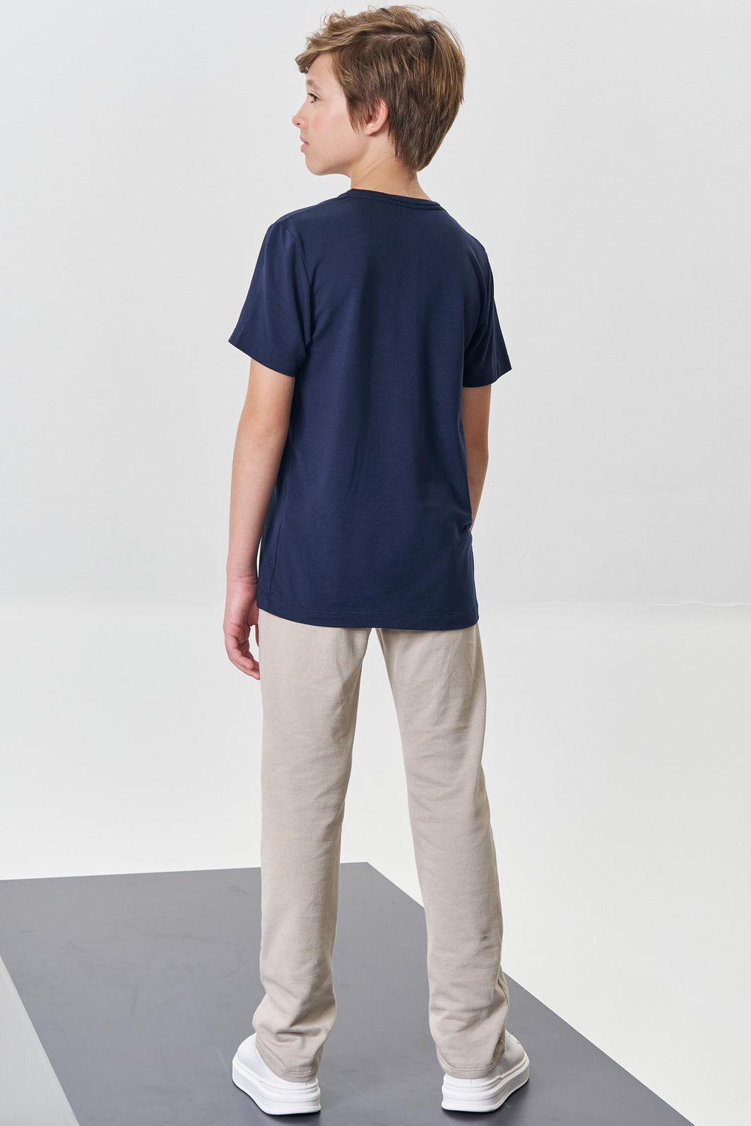 Camiseta em modal com elastano 89104 Johnny Fox Teen Menino Camiseta em modal com elastano 89104 Johnny Fox Teen Menino