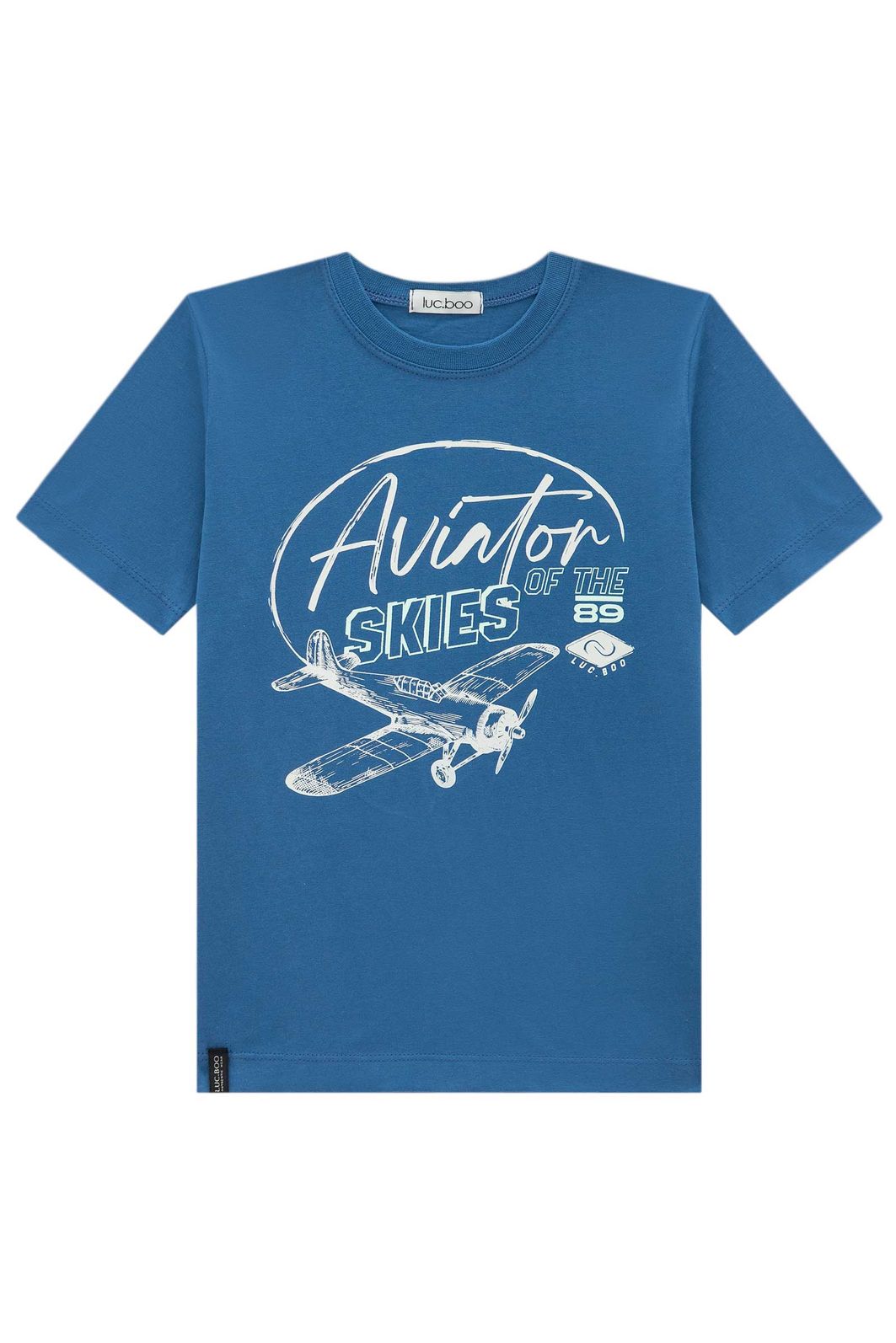 Camiseta em meia malha 94560 LucBoo Infantil Menino Camiseta em meia malha 94560 LucBoo Infantil Menino