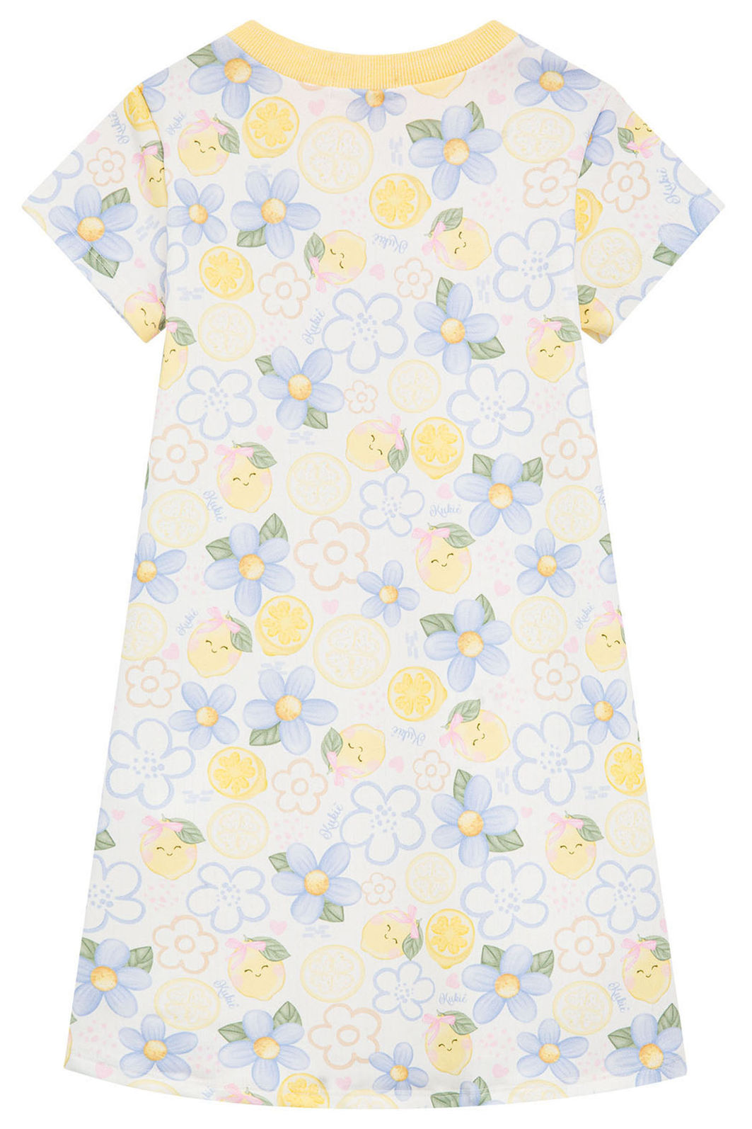 Vestido em molecotton 95569 Kukiê Infantil Menina Vestido em molecotton 95569 Kukiê Infantil Menina