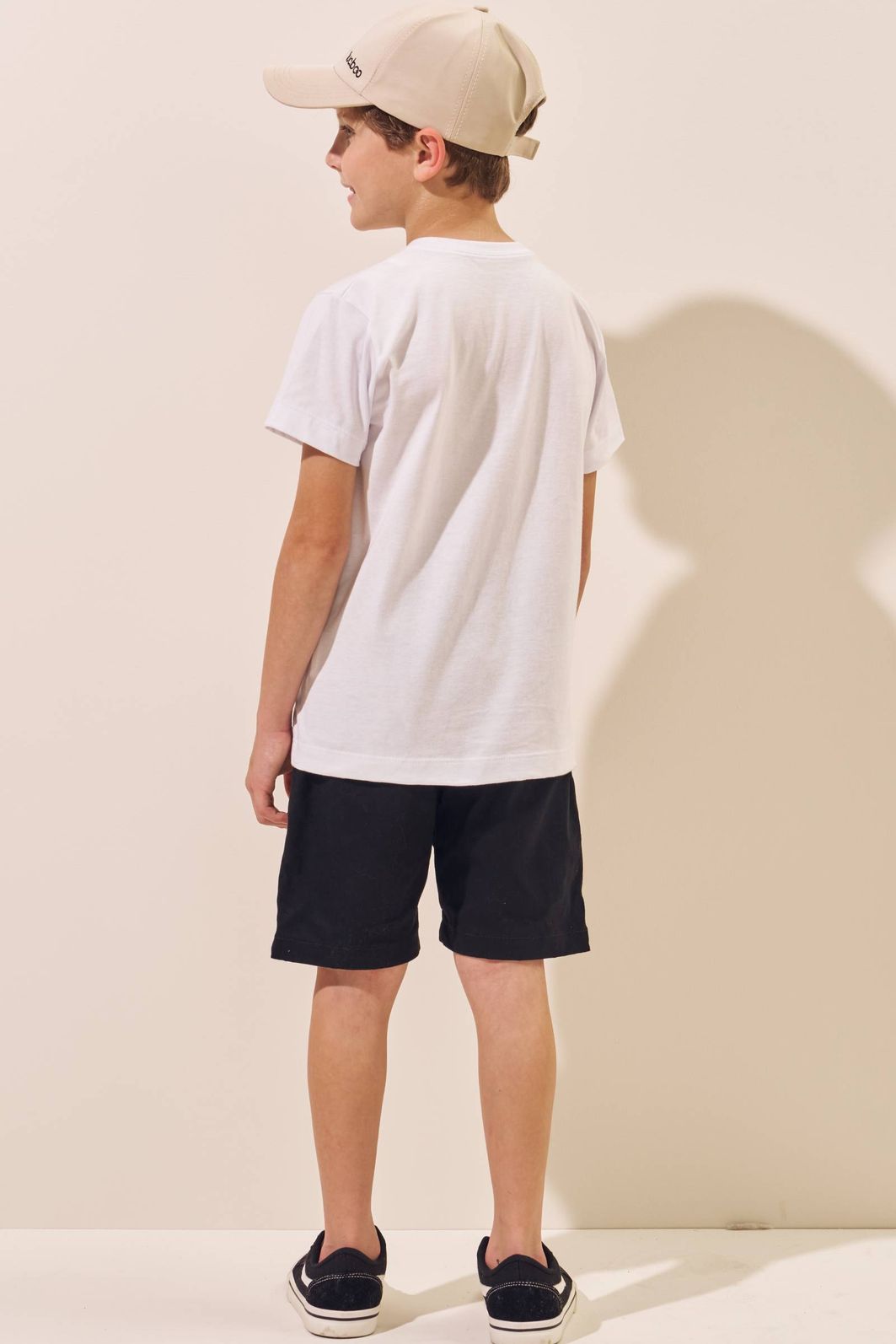 Bermuda em sarja stretch com elastano 97046 LucBoo Infantil Menino Bermuda em sarja stretch com elastano 97046 LucBoo Infantil Menino