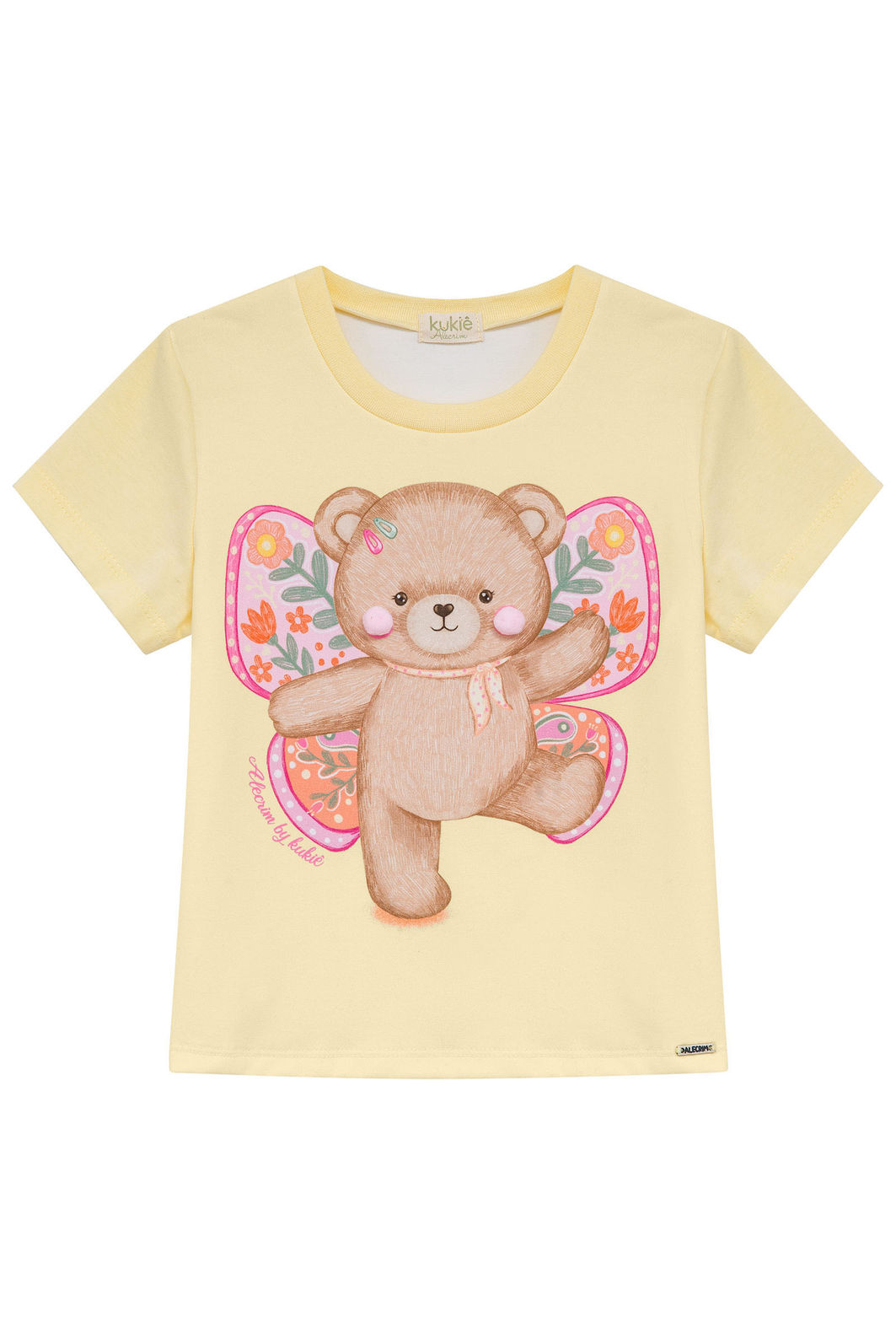 Blusa em meia malha 95532 Kukiê Infantil Menina Blusa em meia malha 95532 Kukiê Infantil Menina