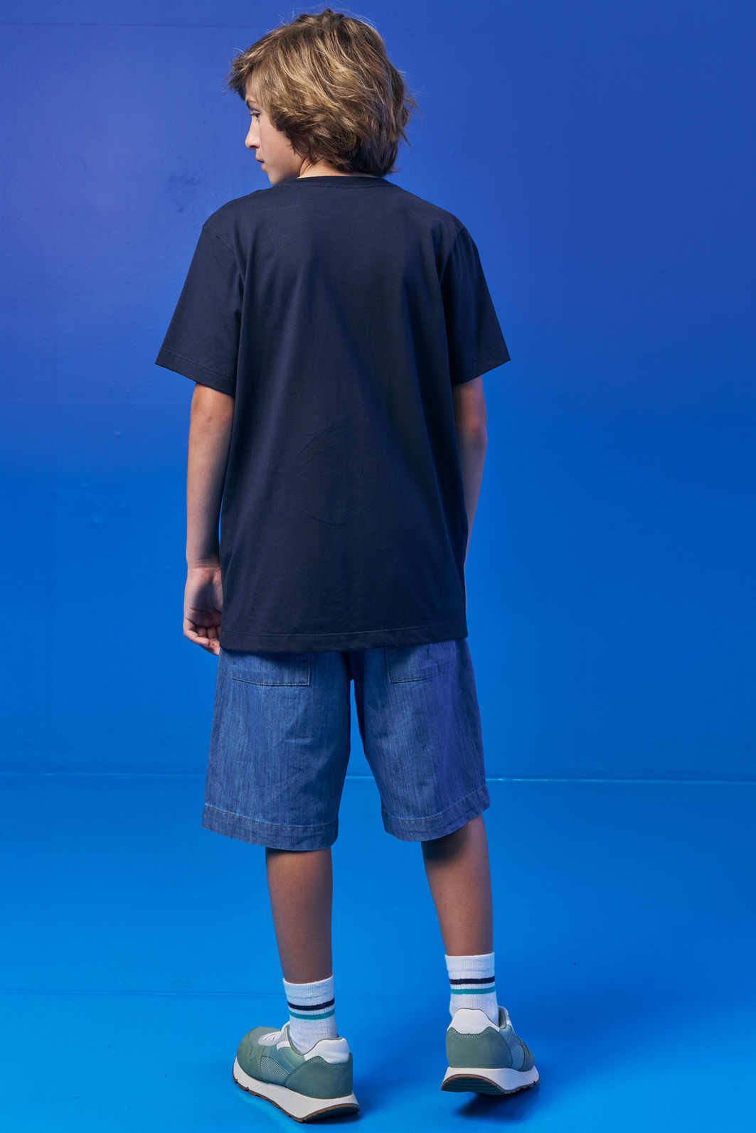 Camiseta em meia malha 94278 Johnny Fox Teen Menino Camiseta em meia malha 94278 Johnny Fox Teen Menino