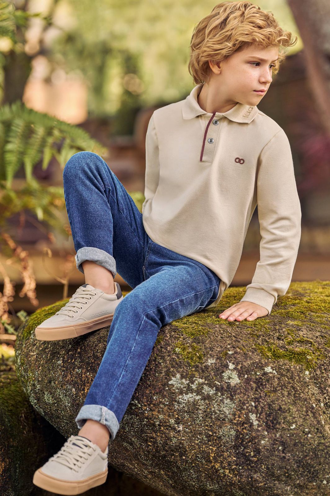 Calça skinny em jeans guga com elastano 89972 LucBoo Infantil Menino Calça skinny em jeans guga com elastano 89972 LucBoo Infantil Menino