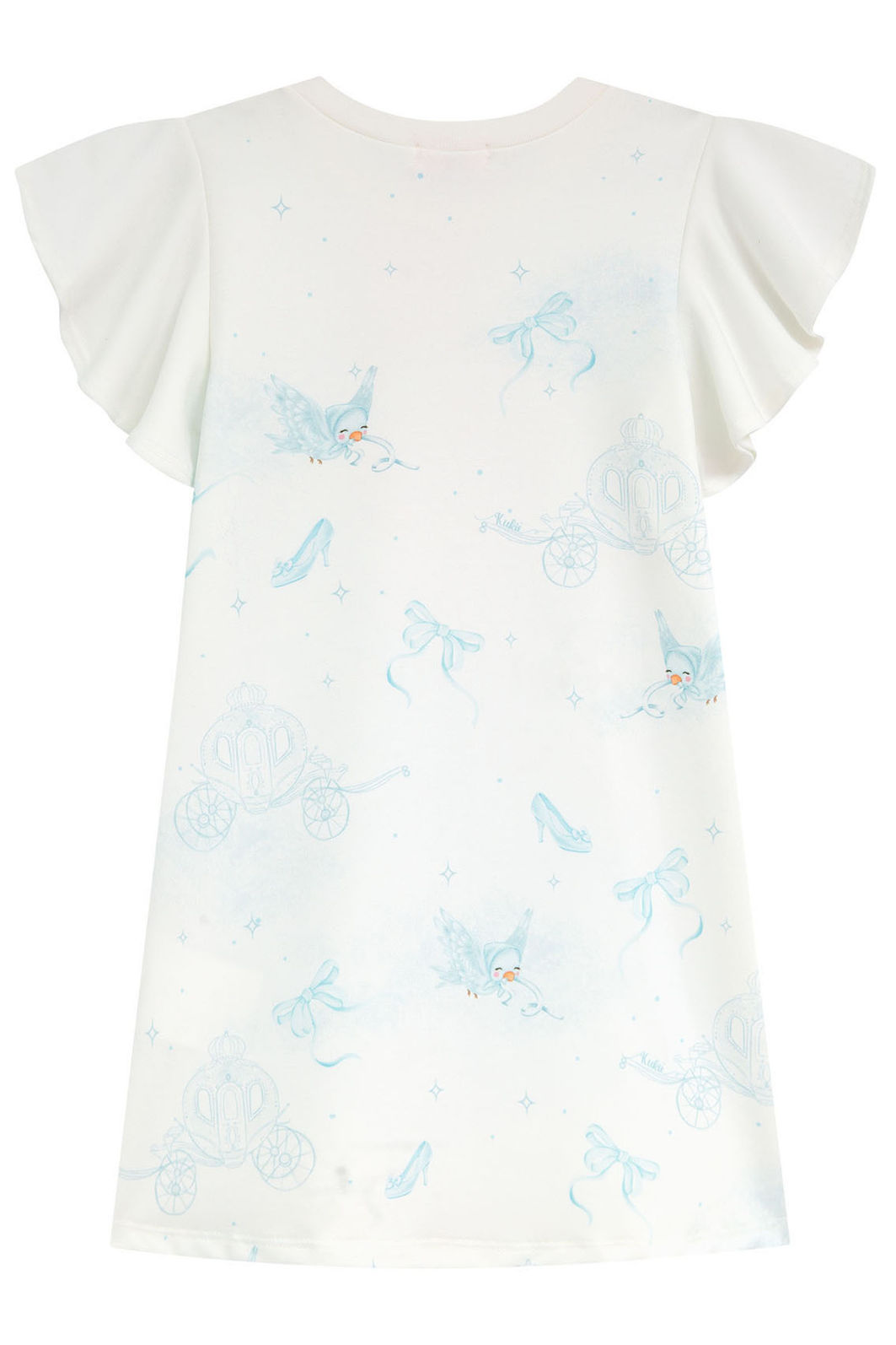 Vestido em molecotton 96808 Kukiê Infantil Menina Vestido em molecotton 96808 Kukiê Infantil Menina