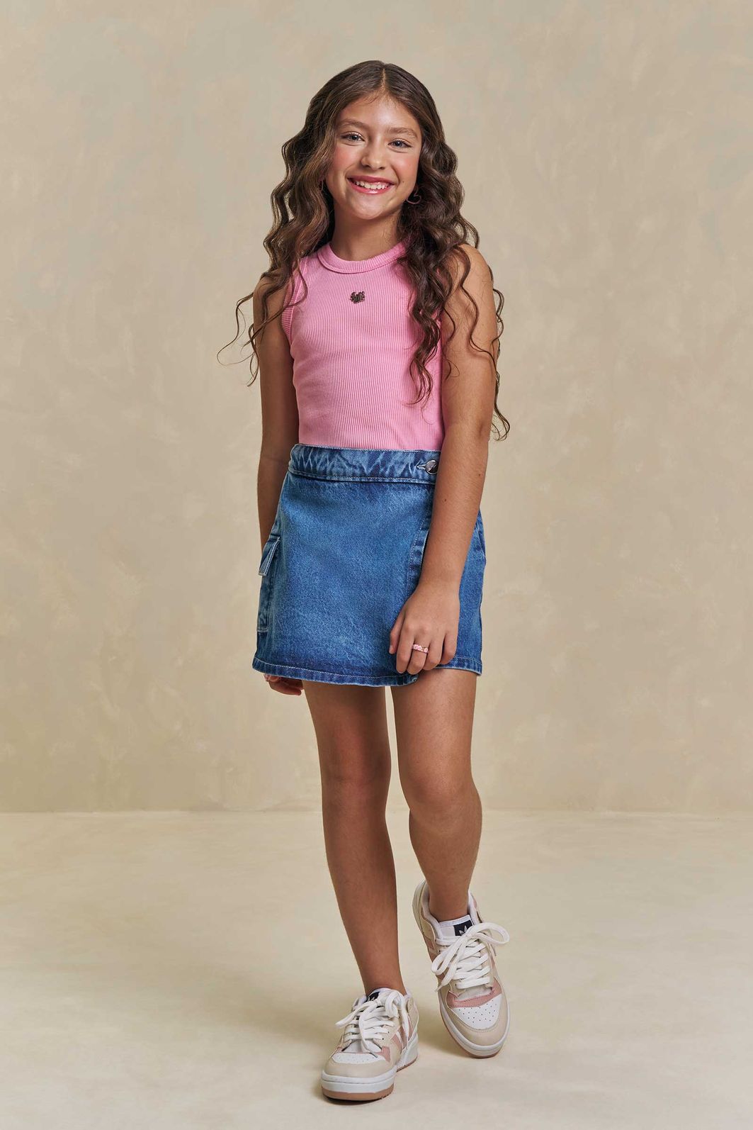 Regata em soft line 94364 Lilimoon Teen Menina Regata em soft line 94364 Lilimoon Teen Menina