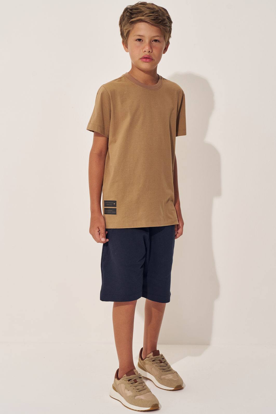 Camiseta em meia malha 97810 Johnny Fox Teen Menino Camiseta em meia malha 97810 Johnny Fox Teen Menino