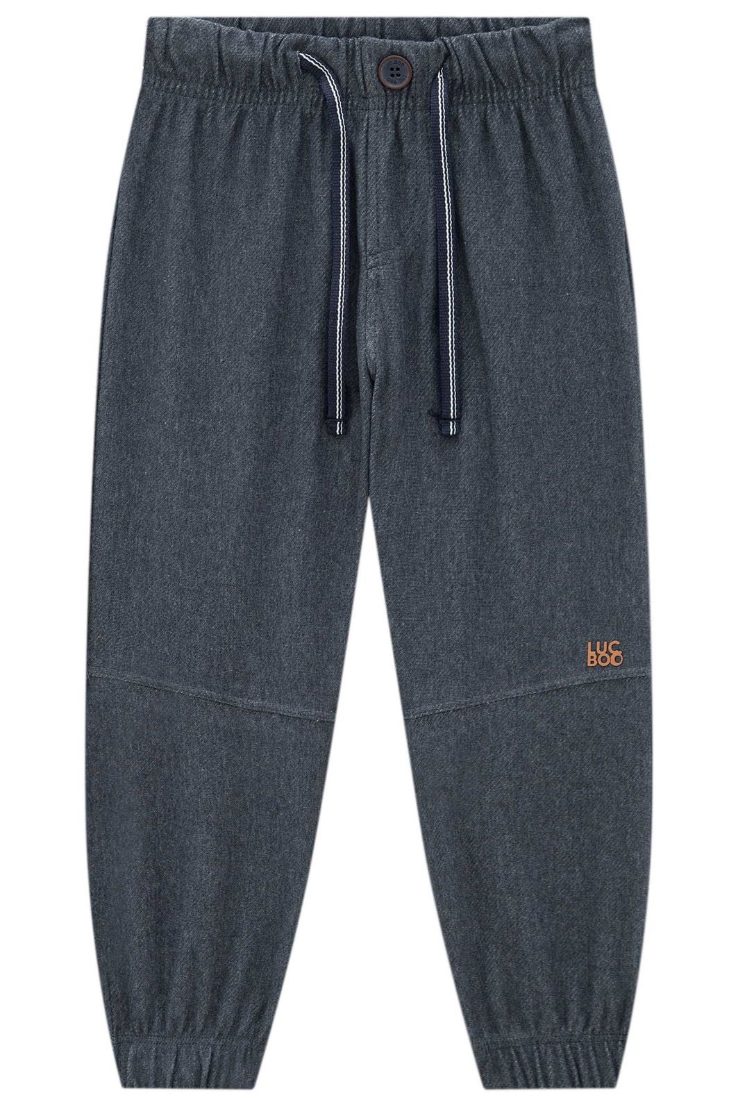 Calça jogger em cotton jeans com elastano 95400 LucBoo Infantil Menino Calça jogger em cotton jeans com elastano 95400 LucBoo Infantil Menino