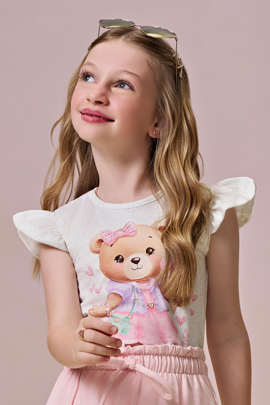 Óculos de sol com proteção UV. Acompanha caixinha e estojo porta óculos. 96741 Infanti Infantil Menina Óculos de sol com proteção UV. Acompanha caixinha e estojo porta óculos. 96741 Infanti Infantil Menina