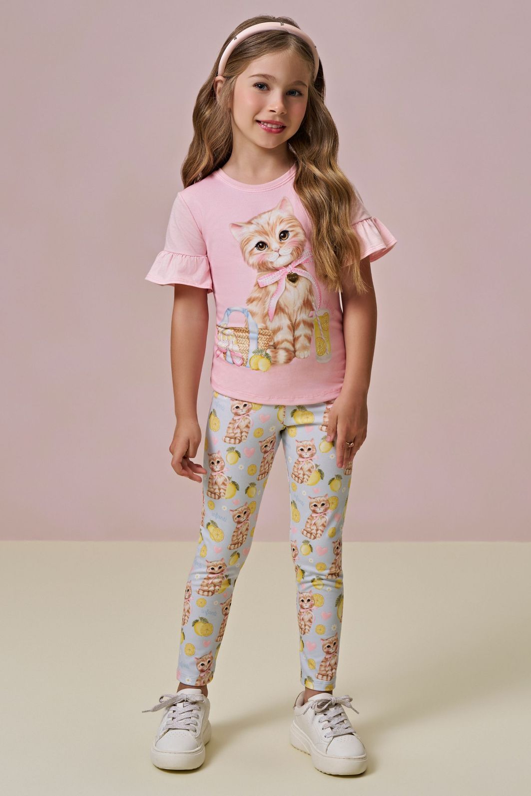 Blusa em meia malha 95757 Infanti Infantil Menina Blusa em meia malha 95757 Infanti Infantil Menina