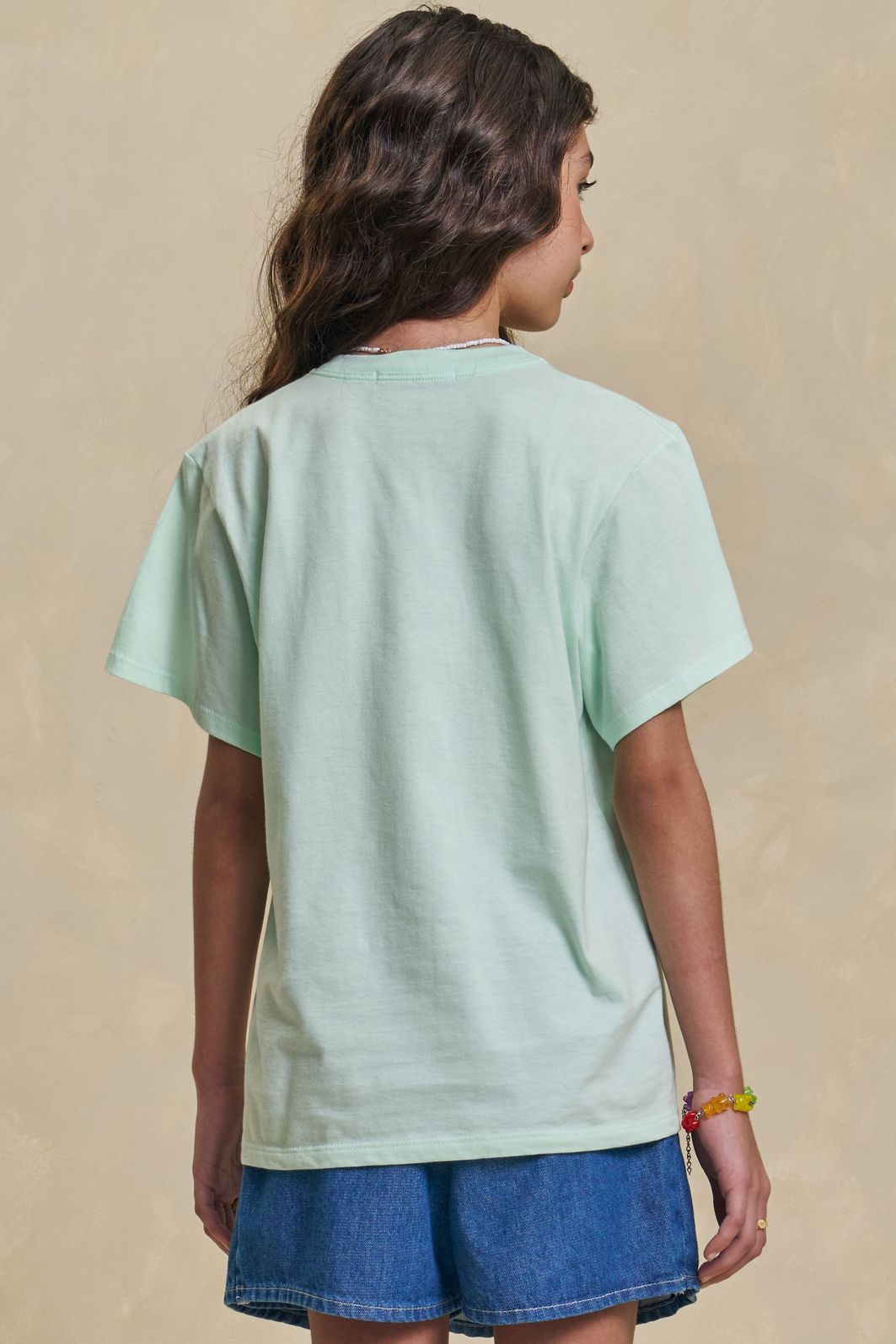 Camiseta over em meia malha 95062 Lilimoon Teen Menina Camiseta over em meia malha 95062 Lilimoon Teen Menina