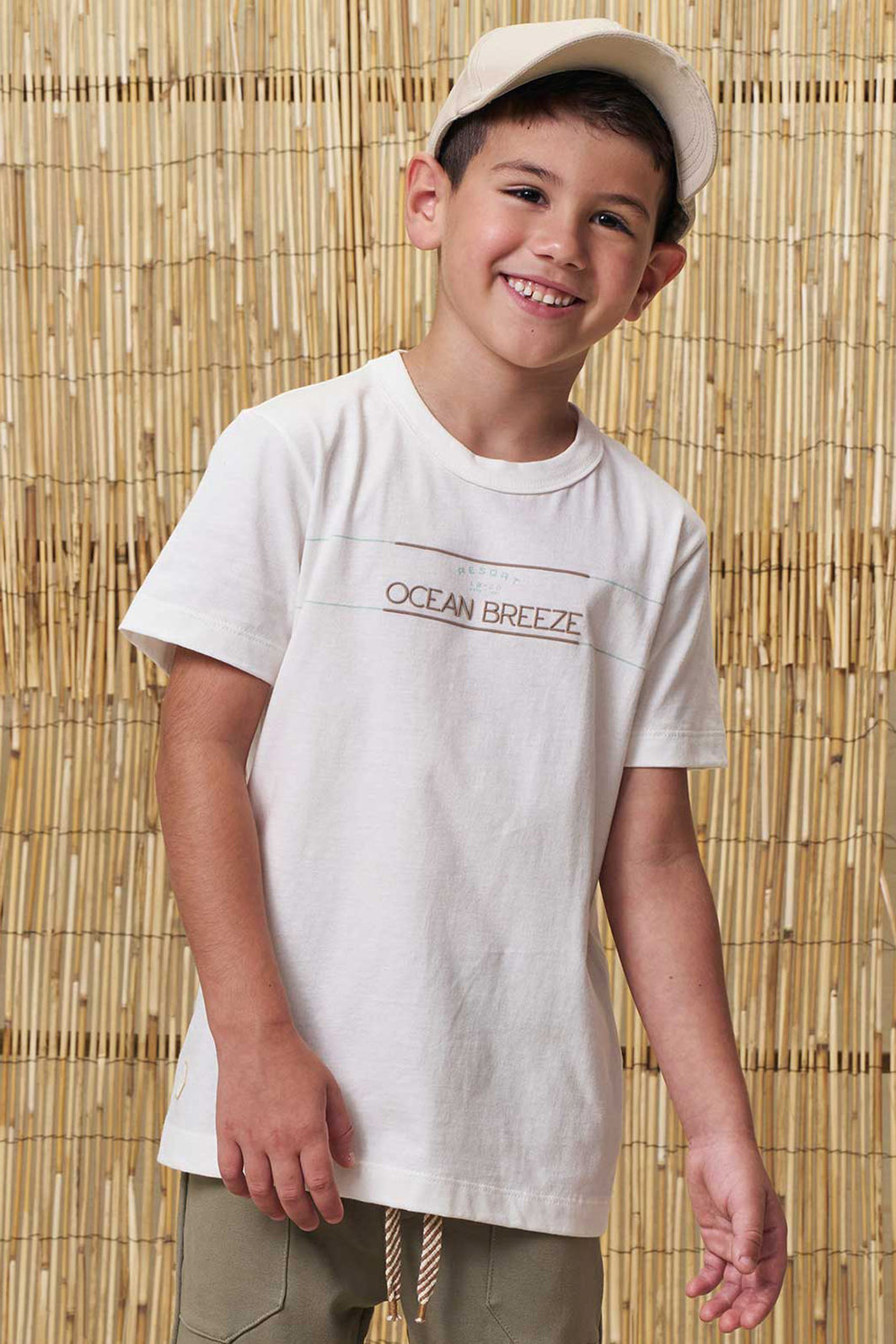 Camiseta em meia malha 99041 LucBoo Infantil Menino Camiseta em meia malha 99041 LucBoo Infantil Menino