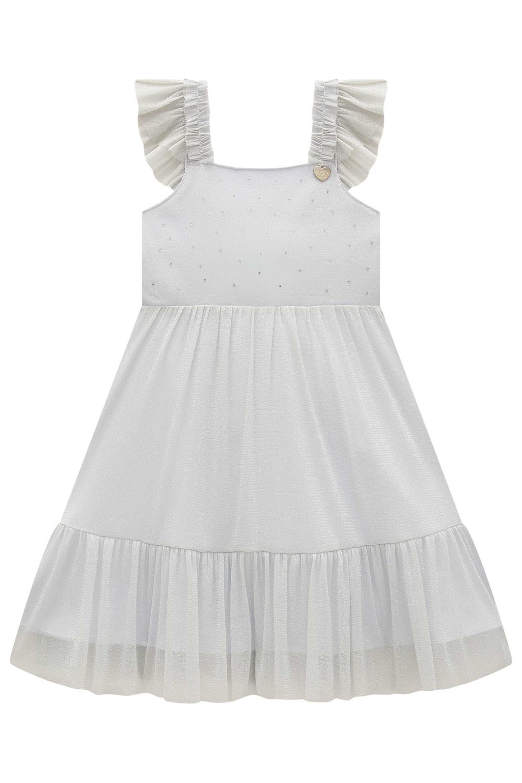 Vestido em tule shine 99001 Infanti Infantil Menina Vestido em tule shine 99001 Infanti Infantil Menina