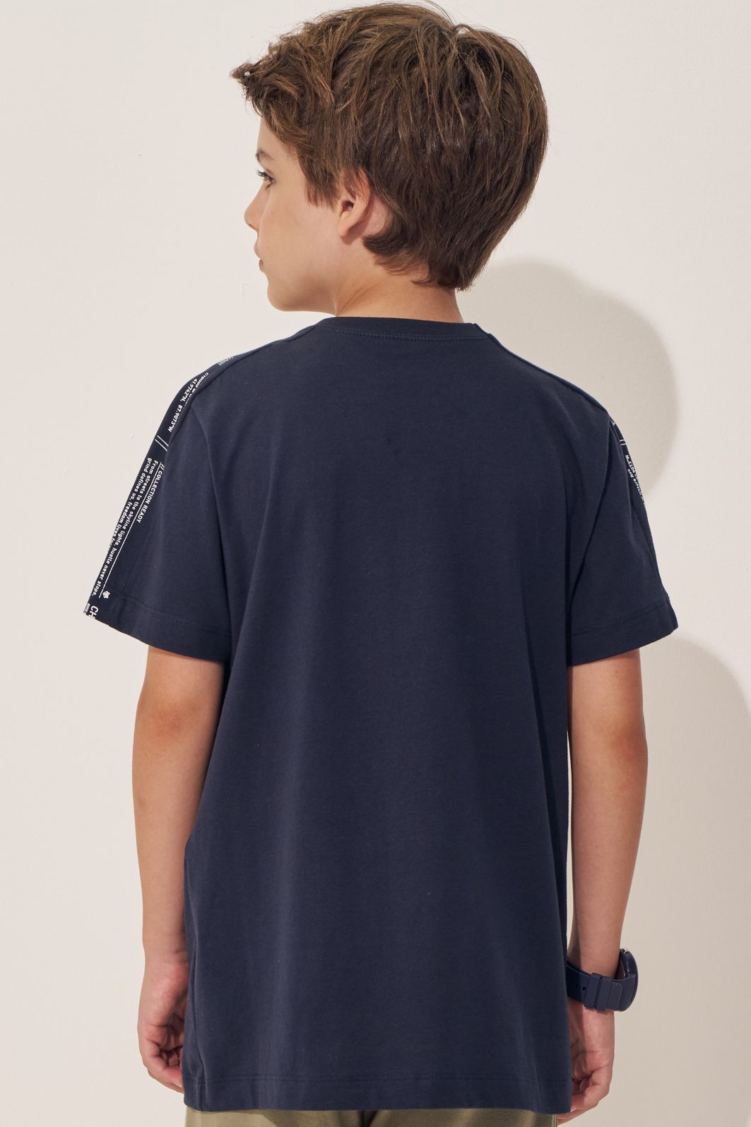 Camiseta em meia malha 97810 Johnny Fox Teen Menino Camiseta em meia malha 97810 Johnny Fox Teen Menino