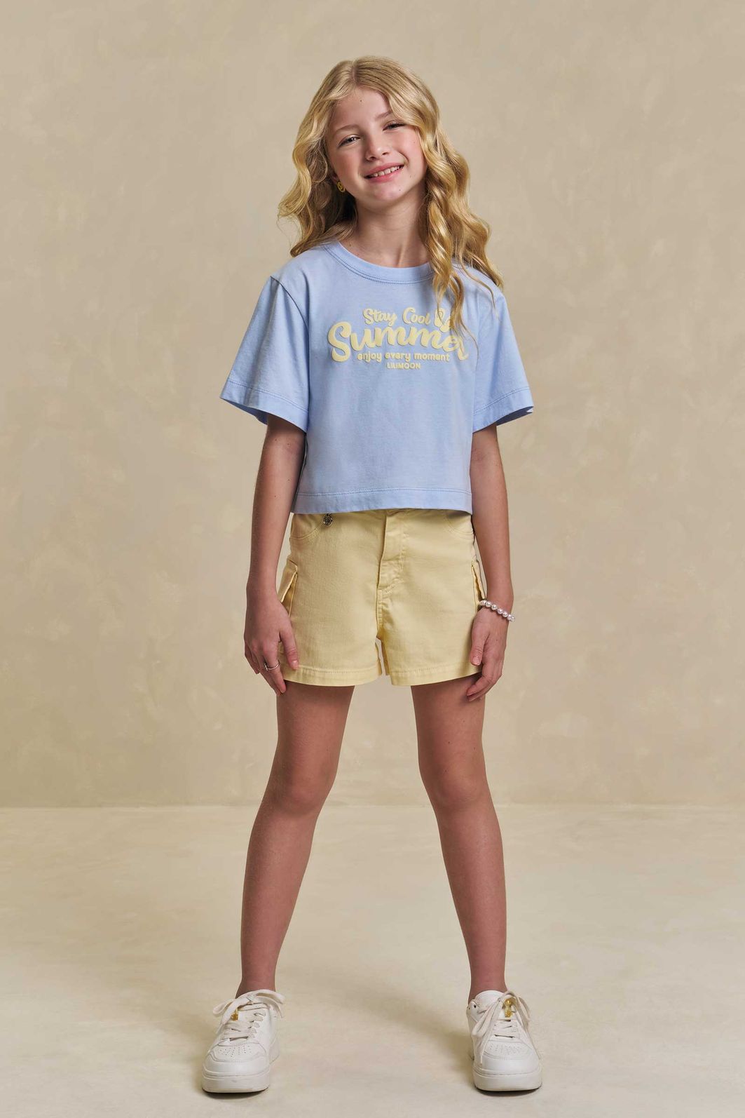 Blusa em meia malha 94621 Lilimoon Teen Menina Blusa em meia malha 94621 Lilimoon Teen Menina