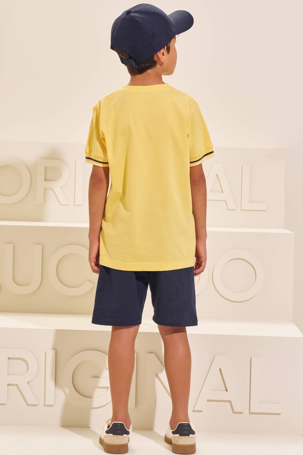 Camiseta em meia malha 96292 LucBoo Infantil Menino Camiseta em meia malha 96292 LucBoo Infantil Menino