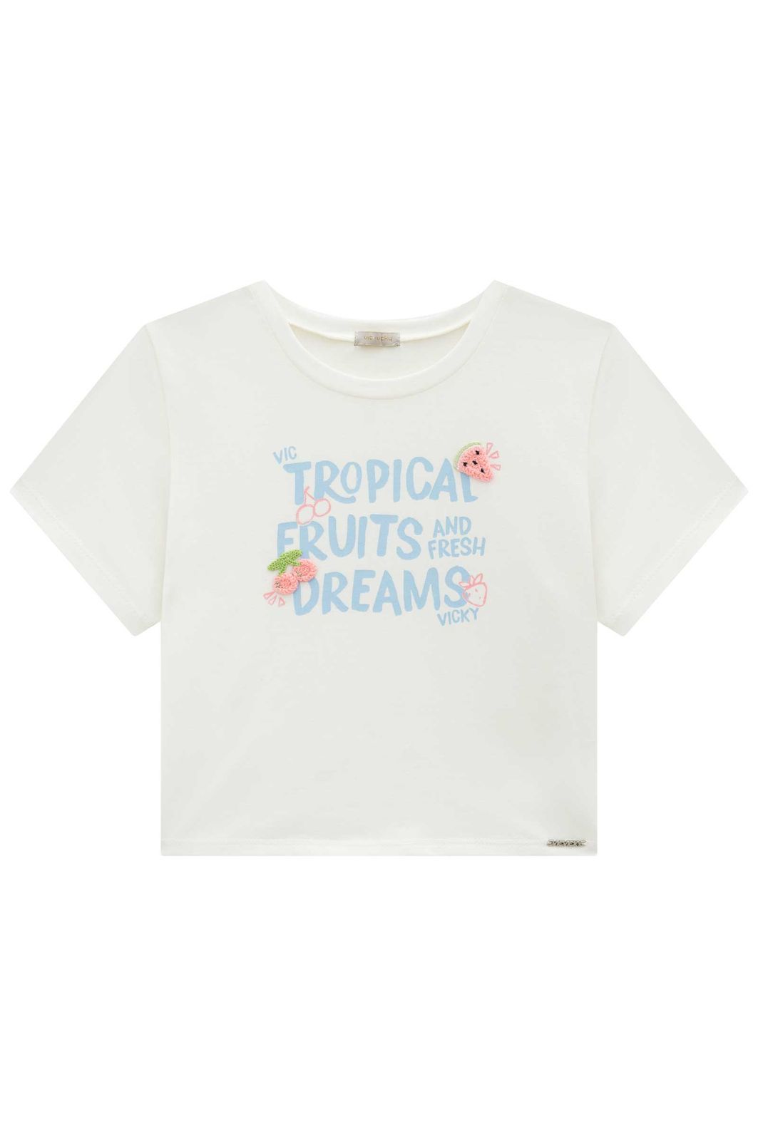 Blusa em cotton 94590 Vic Teen Menina Blusa em cotton 94590 Vic Teen Menina
