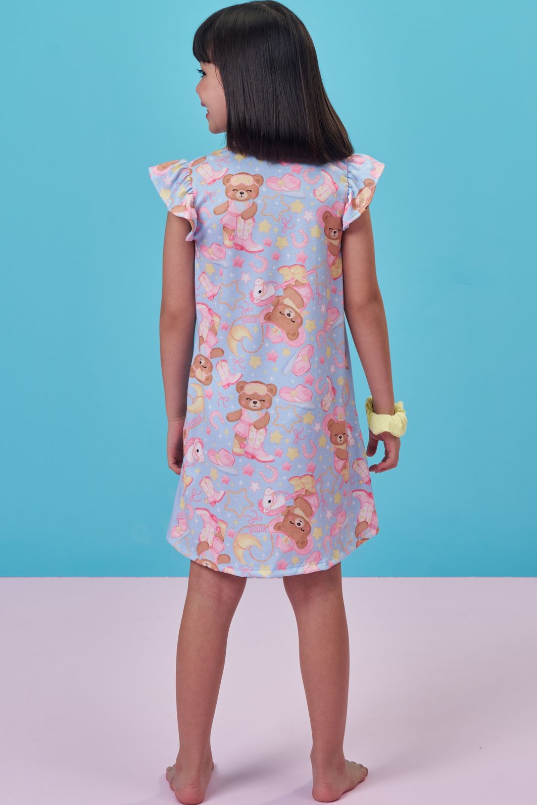 Camisola em malha fresh 99702 Kukiê Infantil Menina Camisola em malha fresh 99702 Kukiê Infantil Menina