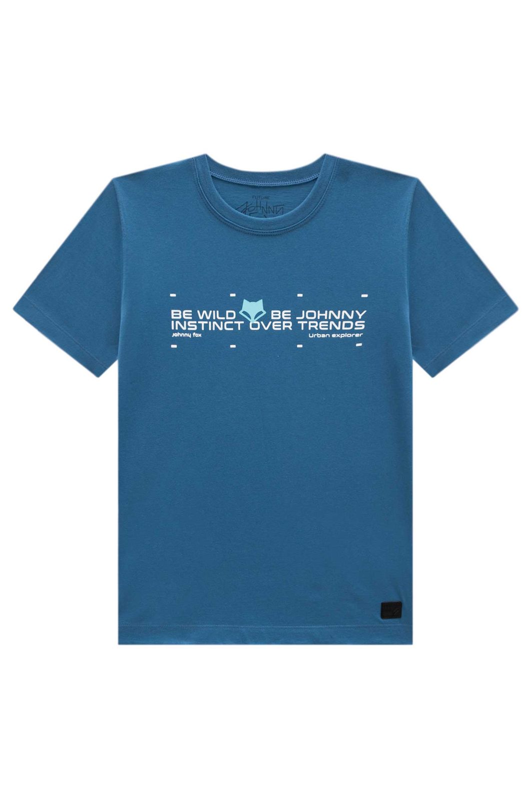 Camiseta em meia malha 96651 Johnny Fox Teen Menino Camiseta em meia malha 96651 Johnny Fox Teen Menino