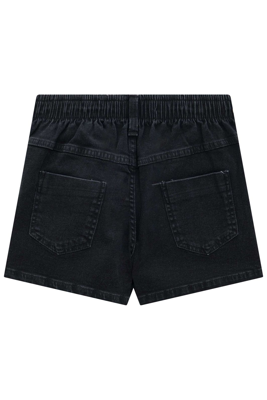 Short saia em jeans black com elastano 95596 Vic Teen Menina Short saia em jeans black com elastano 95596 Vic Teen Menina