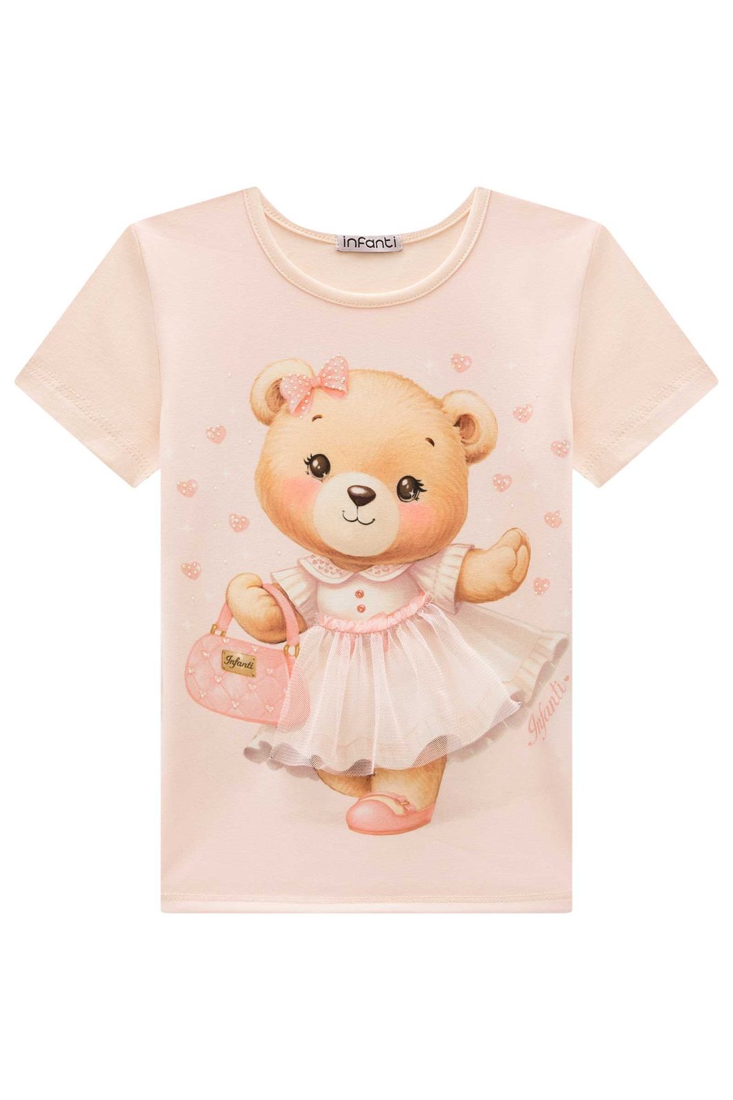 Blusa em cotton 95689 Infanti Infantil Menina Blusa em cotton 95689 Infanti Infantil Menina