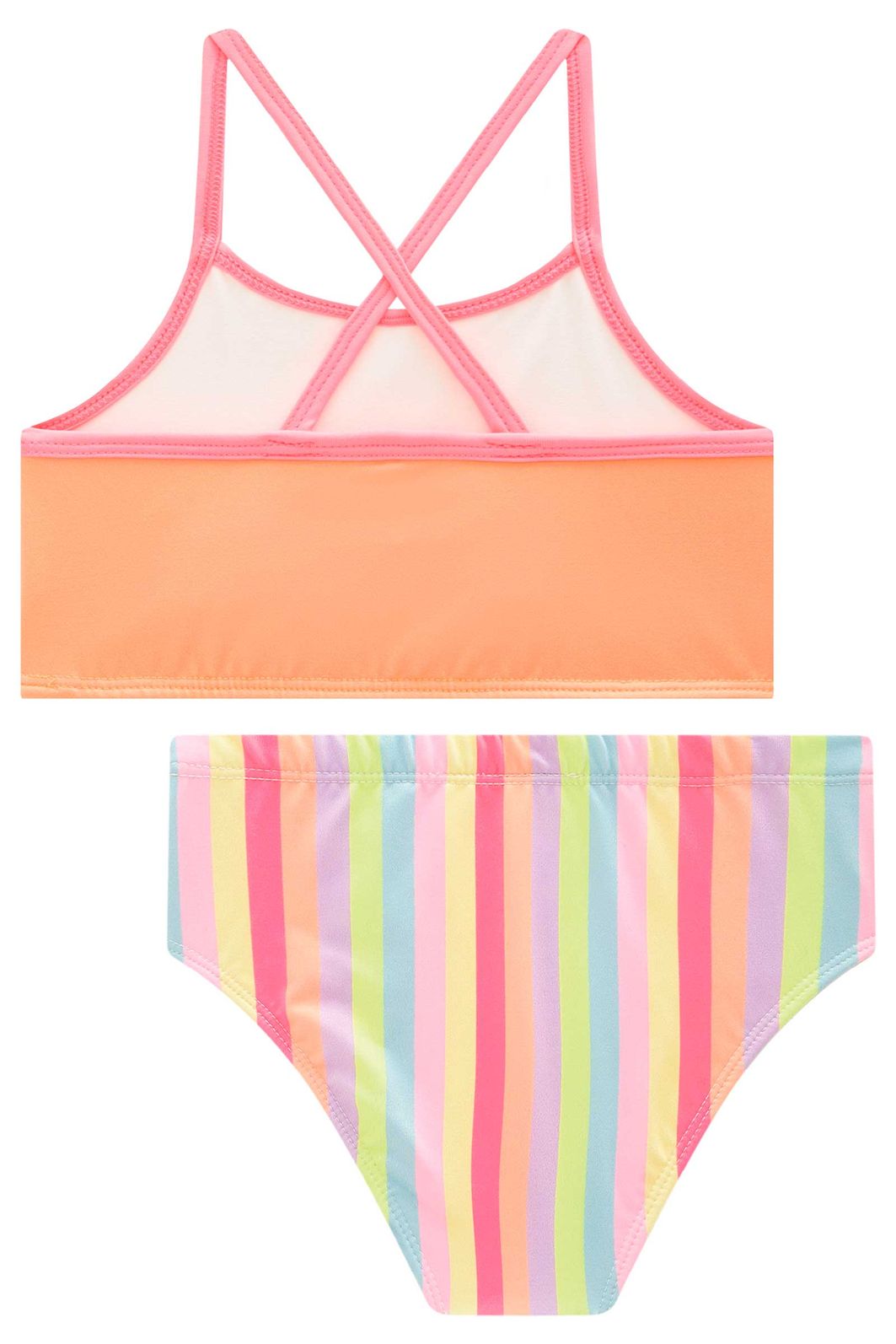 Biquíni em malha UV dry com proteção UV 50+ 98407 Infanti Infantil Menina Biquíni em malha UV dry com proteção UV 50+ 98407 Infanti Infantil Menina