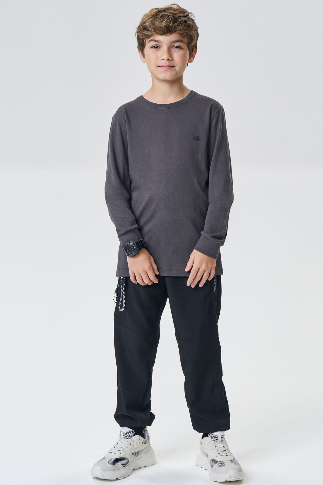 Camiseta em meia malha 93101 Johnny Fox Teen Menino Camiseta em meia malha 93101 Johnny Fox Teen Menino