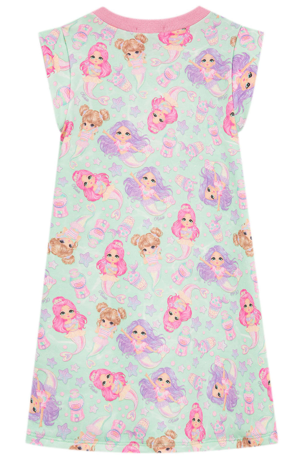 Vestido em molecotton 95575 Kukiê Infantil Menina Vestido em molecotton 95575 Kukiê Infantil Menina