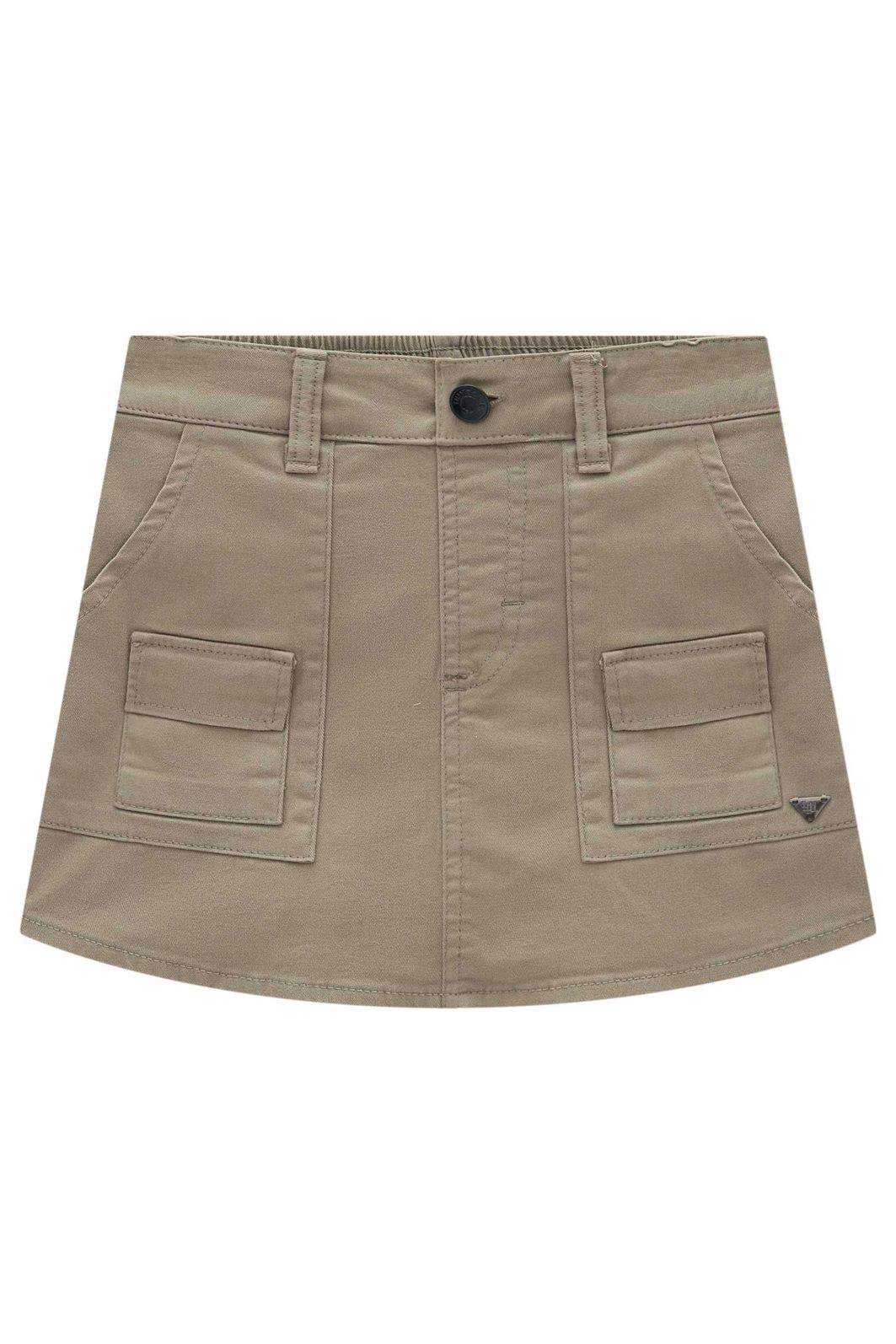 Short saia em sarja com elastano 98175 Lilimoon Teen Menina