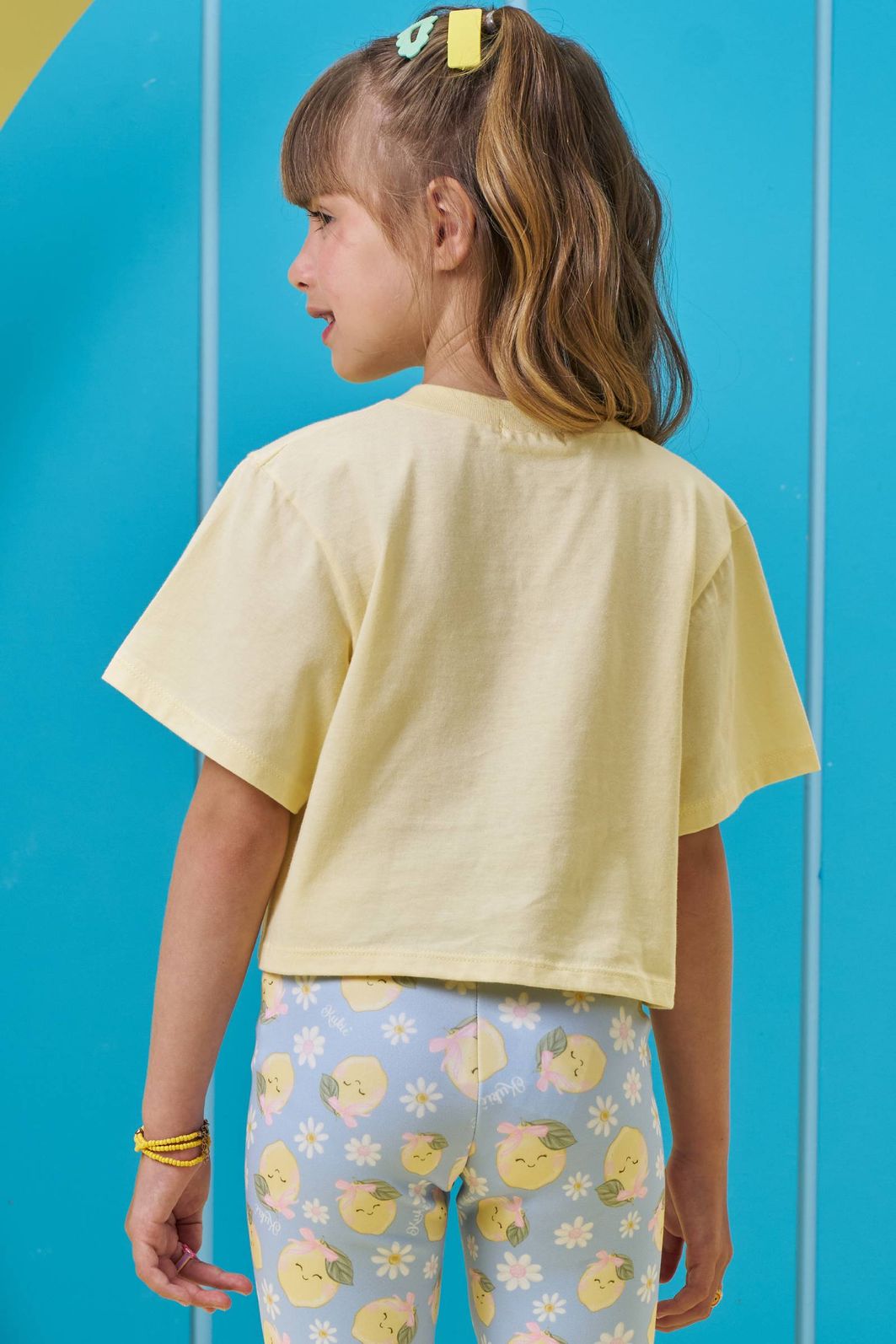 Blusa em meia malha 94349 Kukiê Infantil Menina Blusa em meia malha 94349 Kukiê Infantil Menina