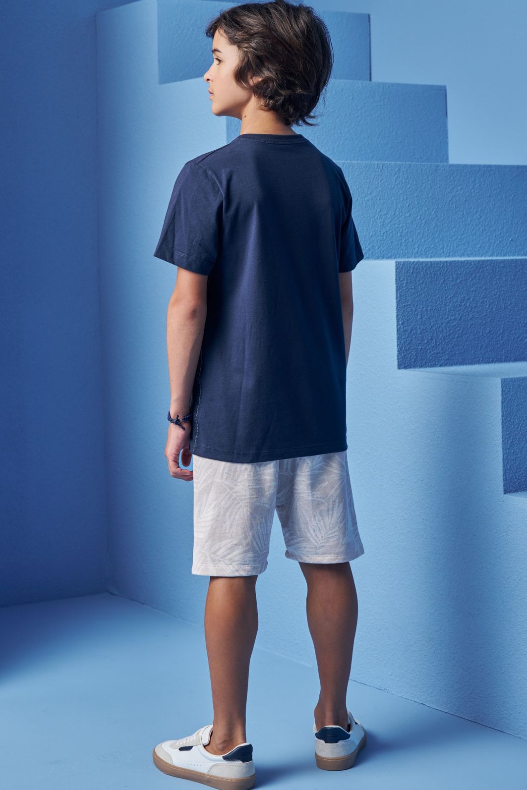 Camiseta em meia malha 98649 Johnny Fox Teen Menino Camiseta em meia malha 98649 Johnny Fox Teen Menino