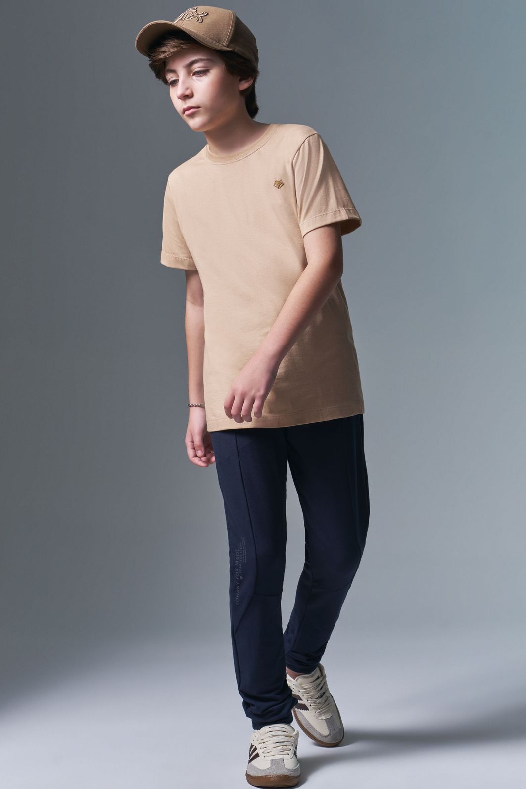 Calça em molevisco com elastano 97304 Johnny Fox Teen Menino Calça em molevisco com elastano 97304 Johnny Fox Teen Menino