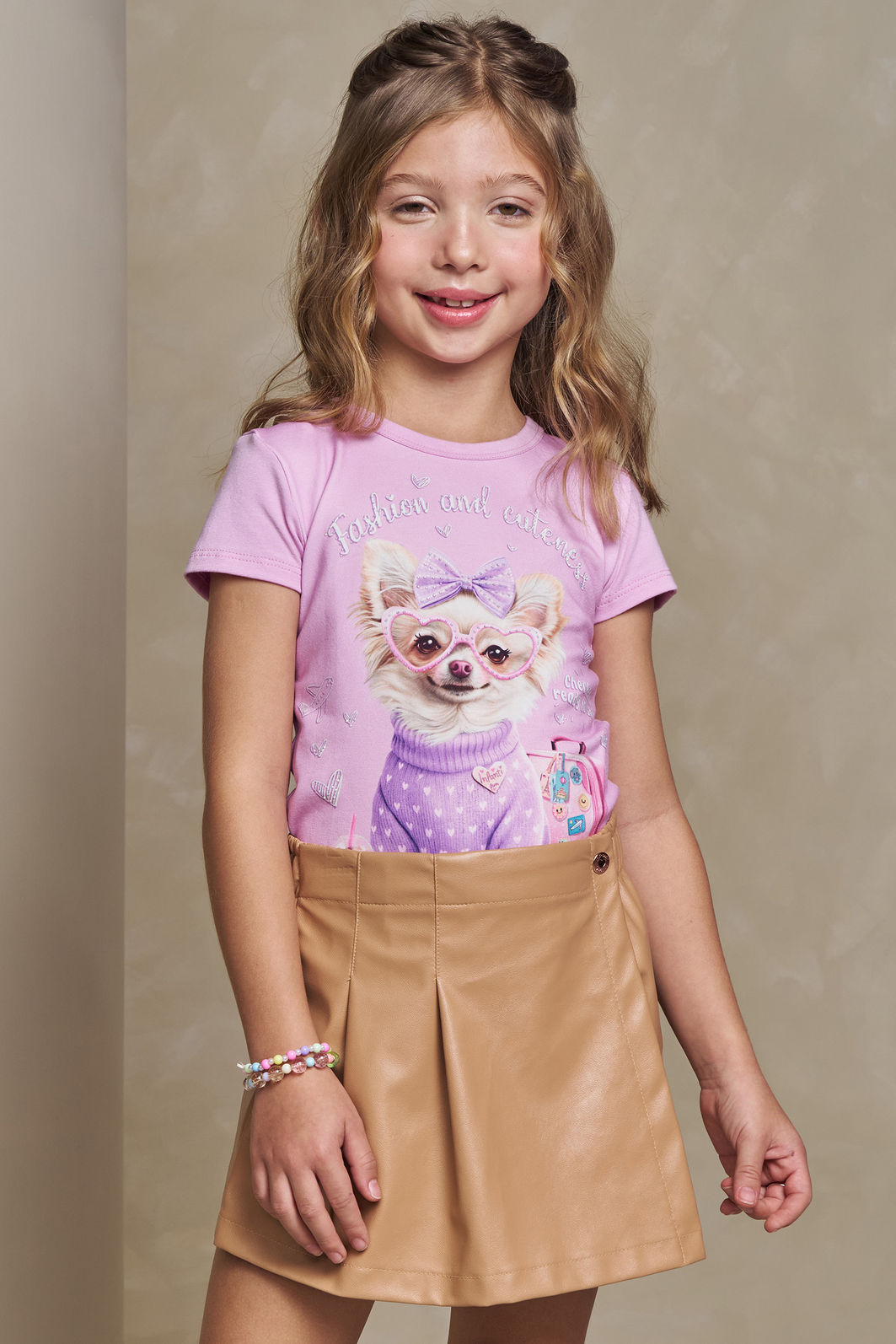 Blusa em cotton 93469 Infanti Infantil Menina Blusa em cotton 93469 Infanti Infantil Menina