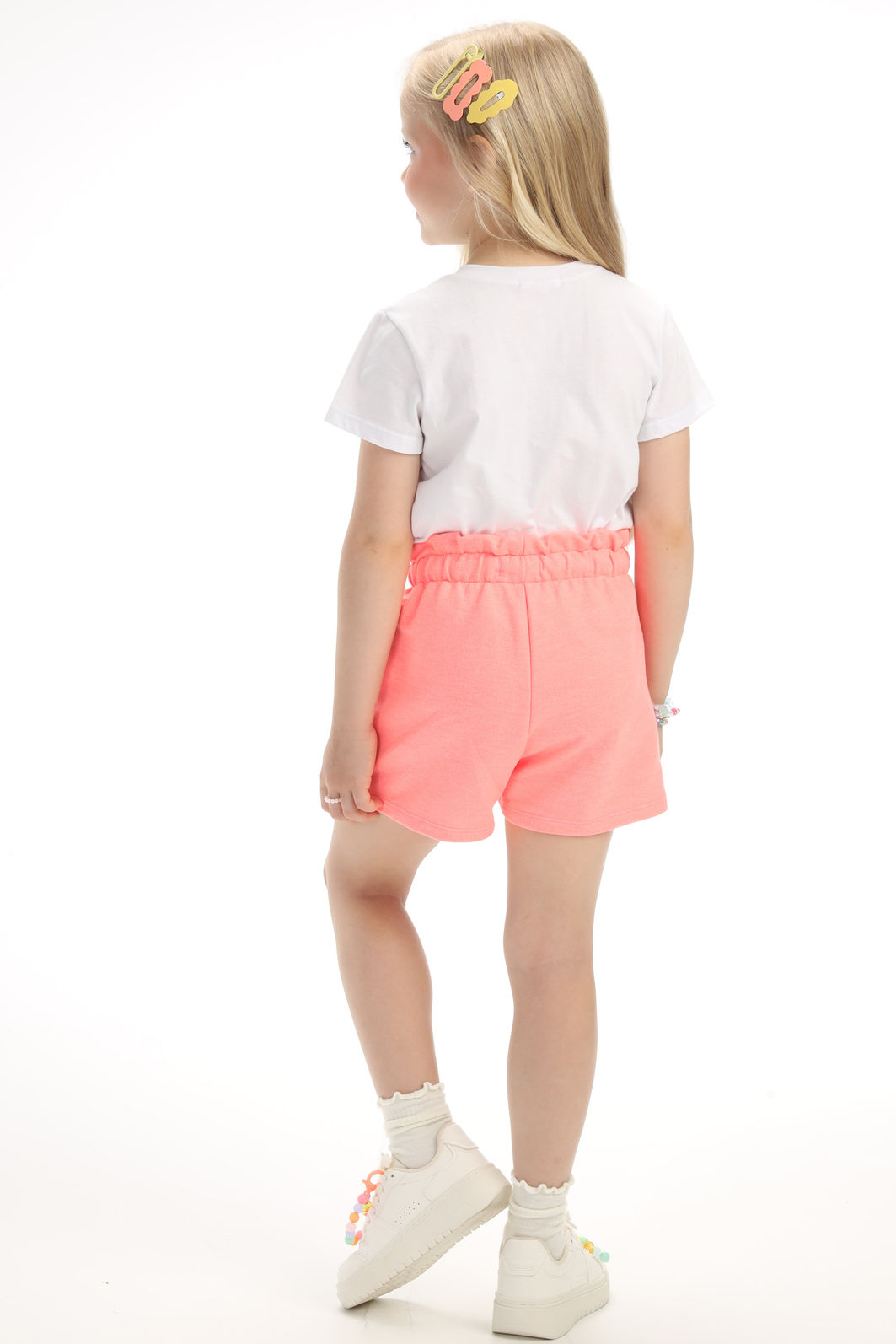 Shorts em moletom sem pelúcia 94351 Kukiê Infantil Menina Shorts em moletom sem pelúcia 94351 Kukiê Infantil Menina