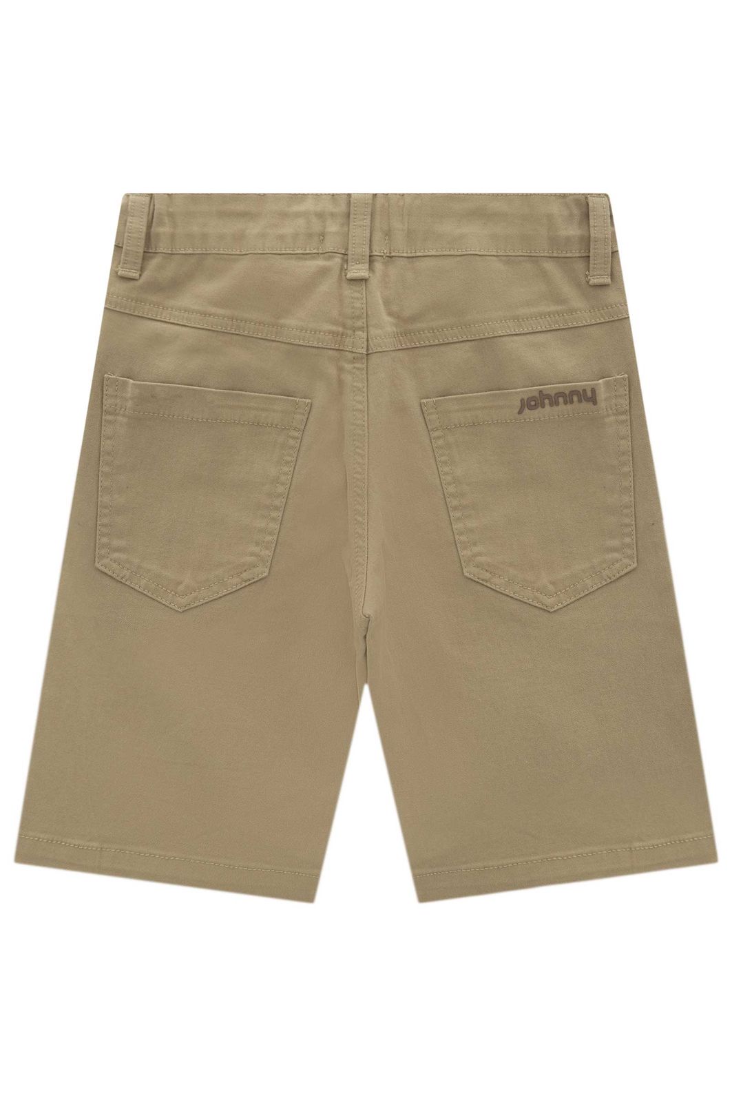 Bermuda em sarja stretch 96062 Johnny Fox Teen Menino Bermuda em sarja stretch 96062 Johnny Fox Teen Menino