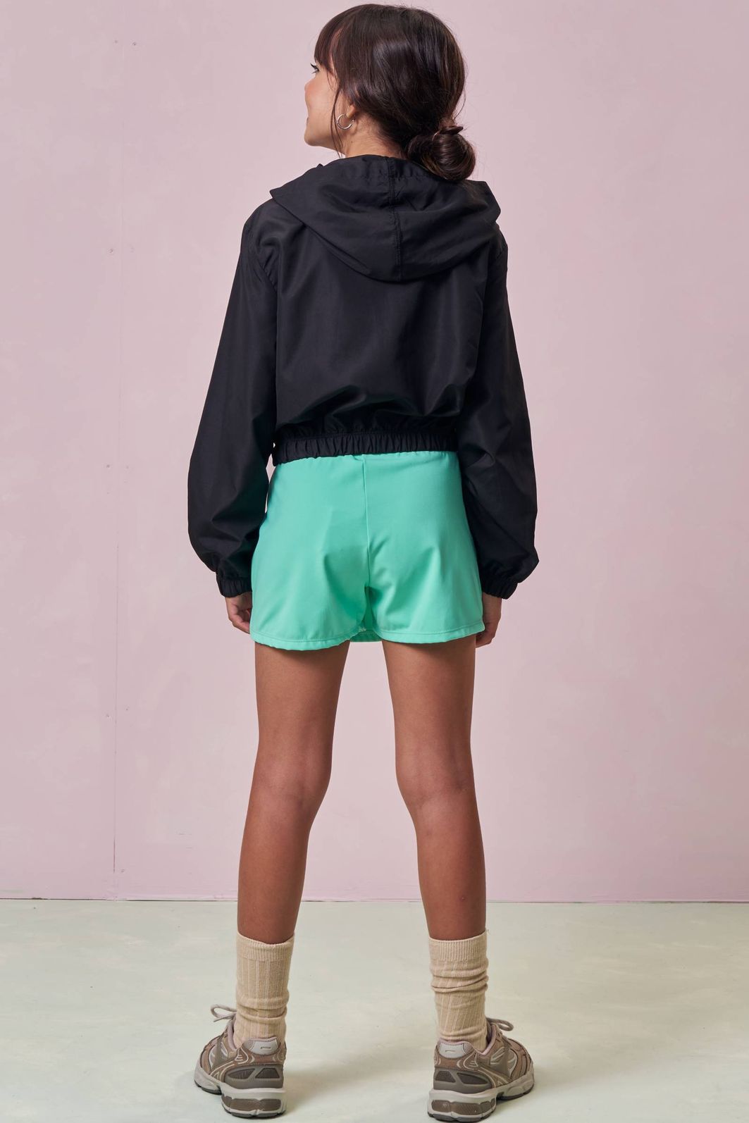Jaqueta corta vento em nylon 96477 Lilimoon Teen Menina Jaqueta corta vento em nylon 96477 Lilimoon Teen Menina