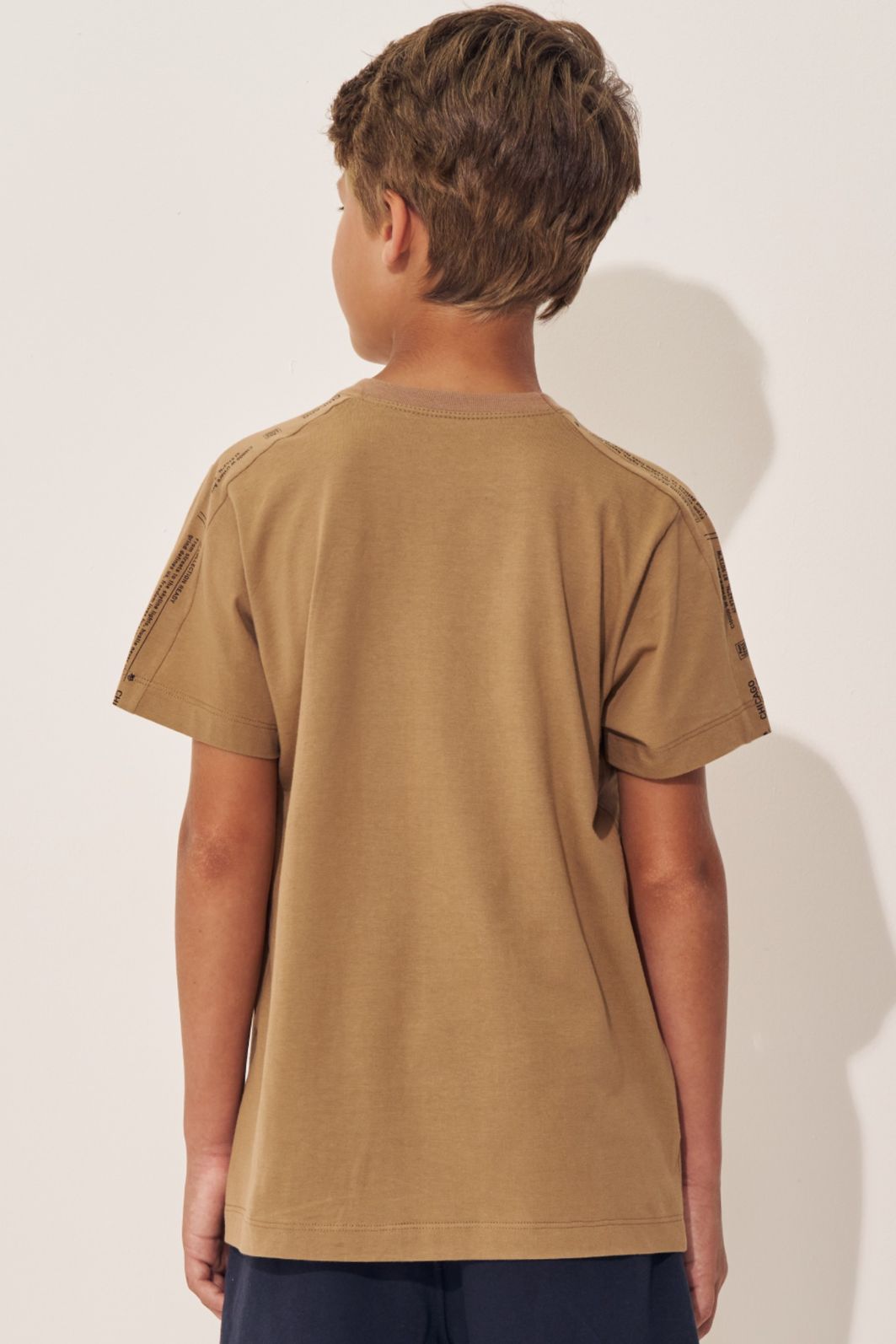 Camiseta em meia malha 97810 Johnny Fox Teen Menino Camiseta em meia malha 97810 Johnny Fox Teen Menino