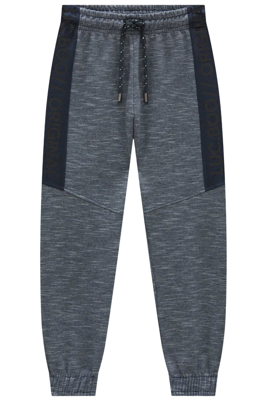 Calça jogger em mesclado bicolor 89727 LucBoo Infantil Menino Calça jogger em mesclado bicolor 89727 LucBoo Infantil Menino