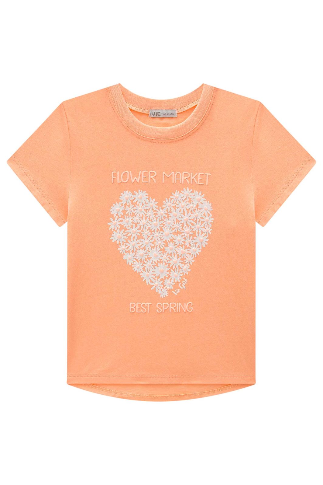 Blusa em meia malha 98485 Vic Teen Menina Blusa em meia malha 98485 Vic Teen Menina