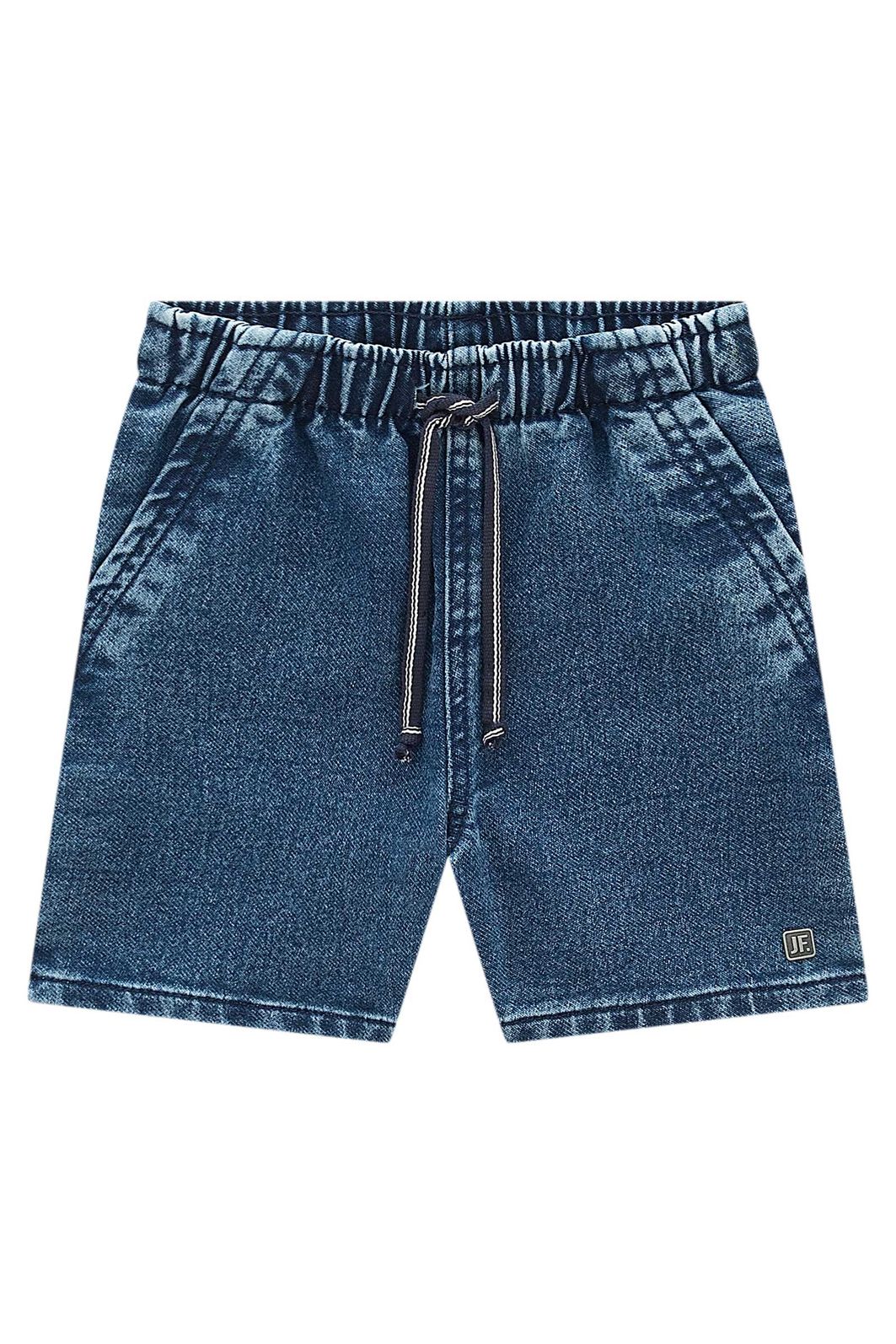 Bermuda em jeans squash com elastano 99263 Johnny Fox Teen Menino Bermuda em jeans squash com elastano 99263 Johnny Fox Teen Menino
