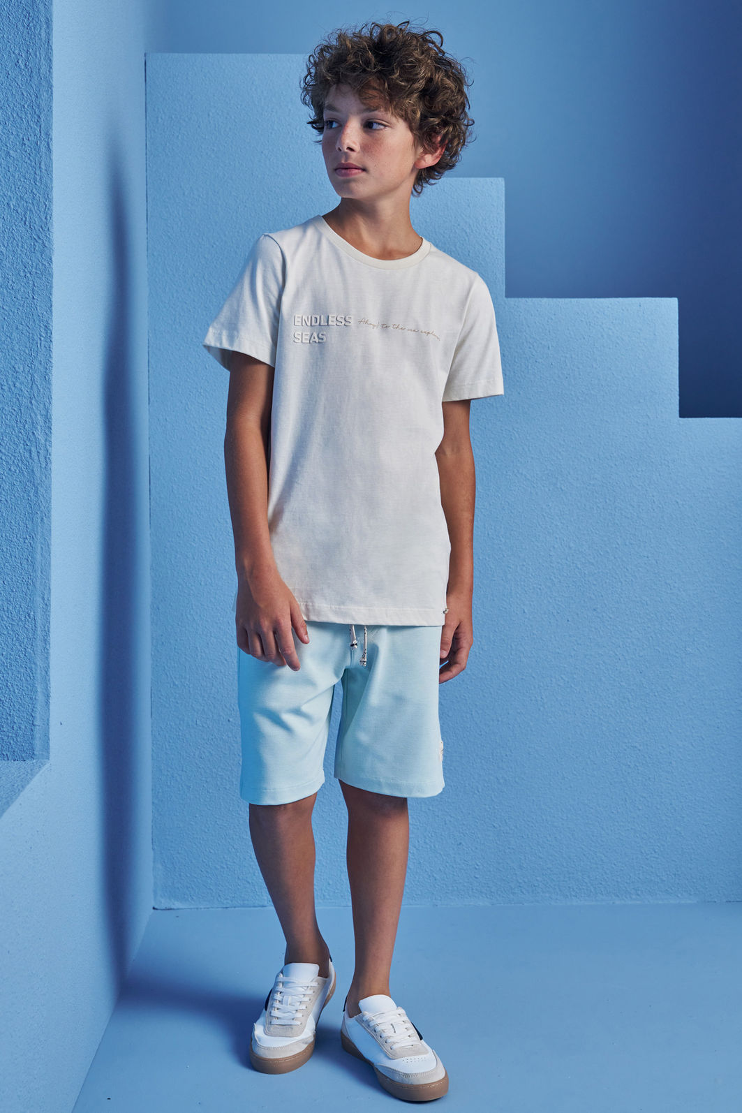 Camiseta em meia malha 98615 Johnny Fox Teen Menino Camiseta em meia malha 98615 Johnny Fox Teen Menino