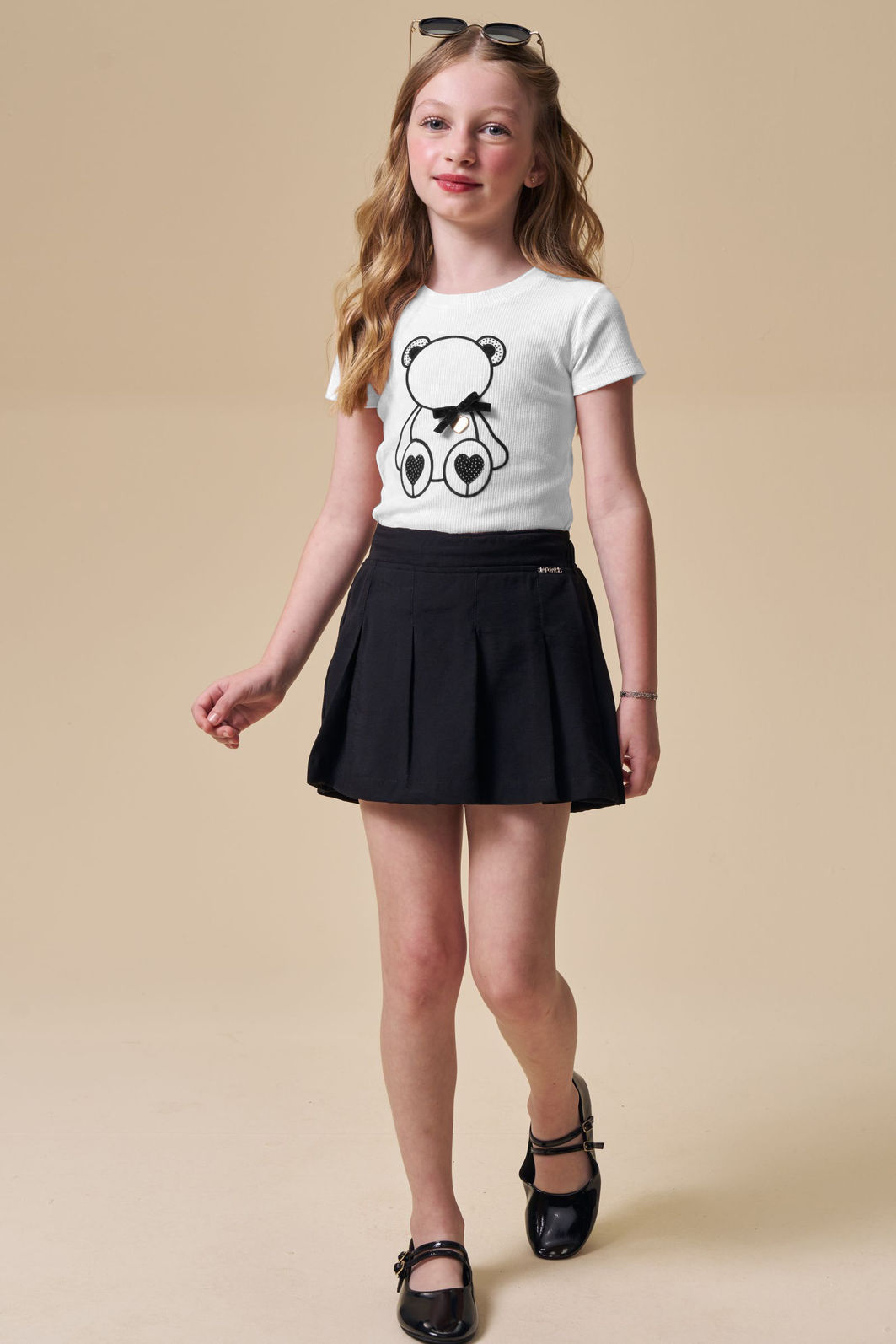 Blusa em canelado liz 97050 Infanti Infantil Menina Blusa em canelado liz 97050 Infanti Infantil Menina