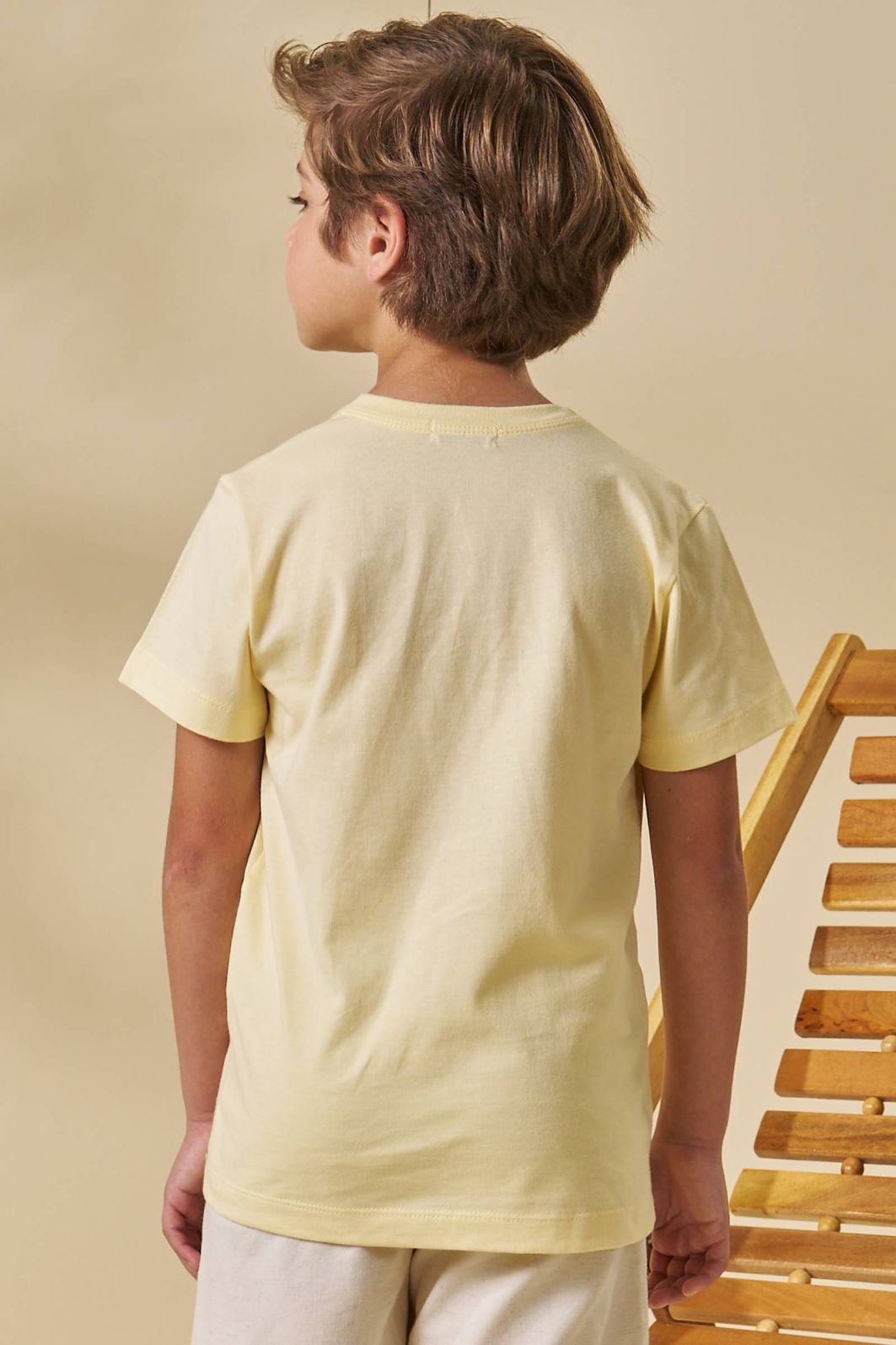 Camiseta em meia malha 95673 LucBoo Infantil Menino Camiseta em meia malha 95673 LucBoo Infantil Menino