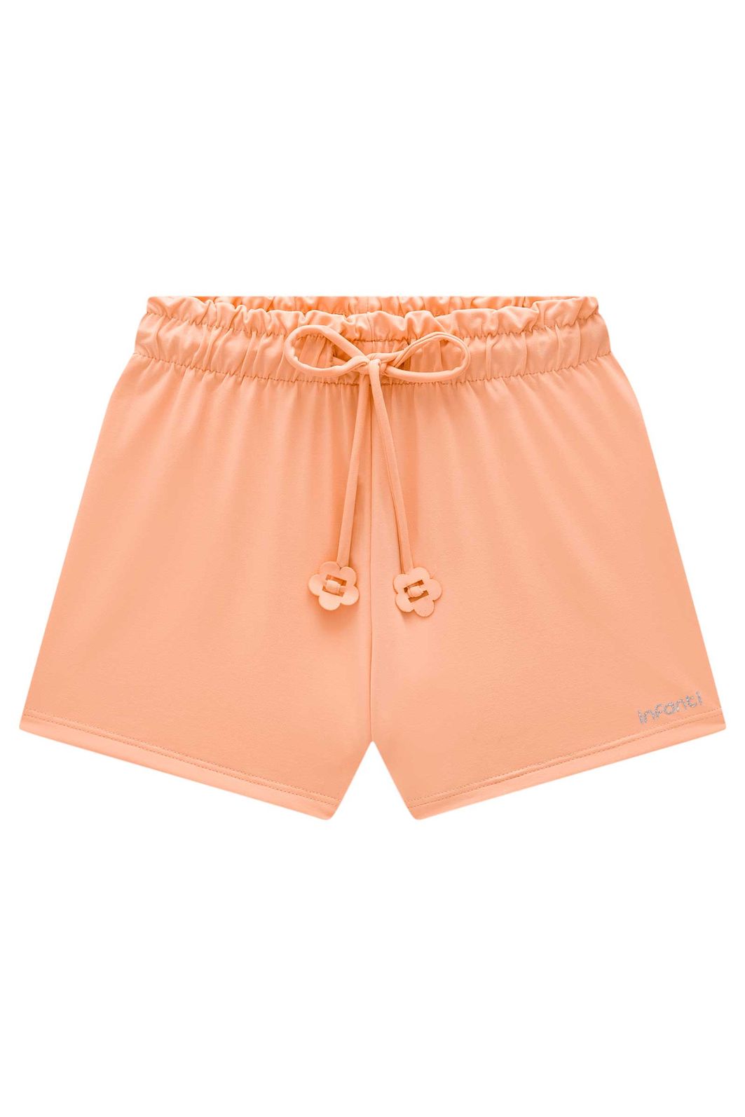 Shorts saída de praia em malha UV dry com proteção UV 50+ 95259 Infanti Infantil Menina