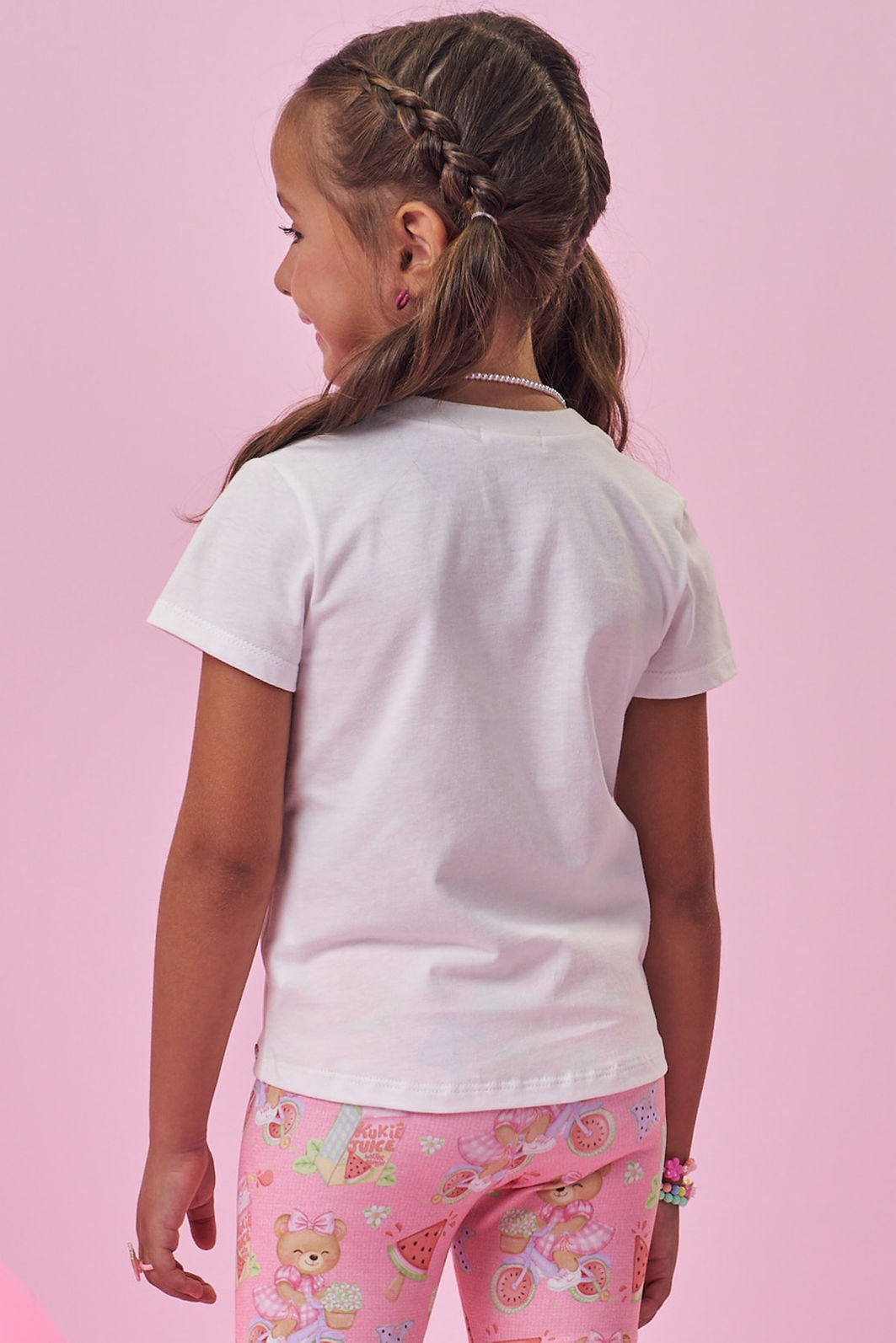 Blusa em meia malha 98037 Kukiê Infantil Menina Blusa em meia malha 98037 Kukiê Infantil Menina
