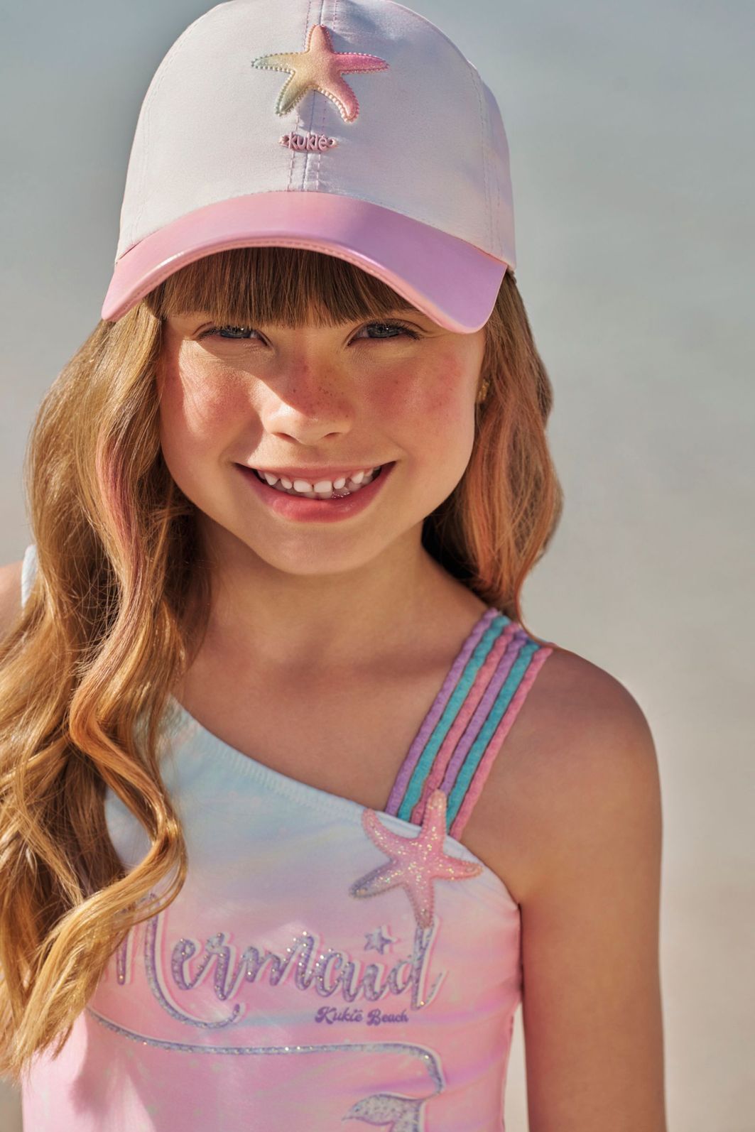 Boné em nylon 94760 Kukiê Infantil Menina Boné em nylon 94760 Kukiê Infantil Menina