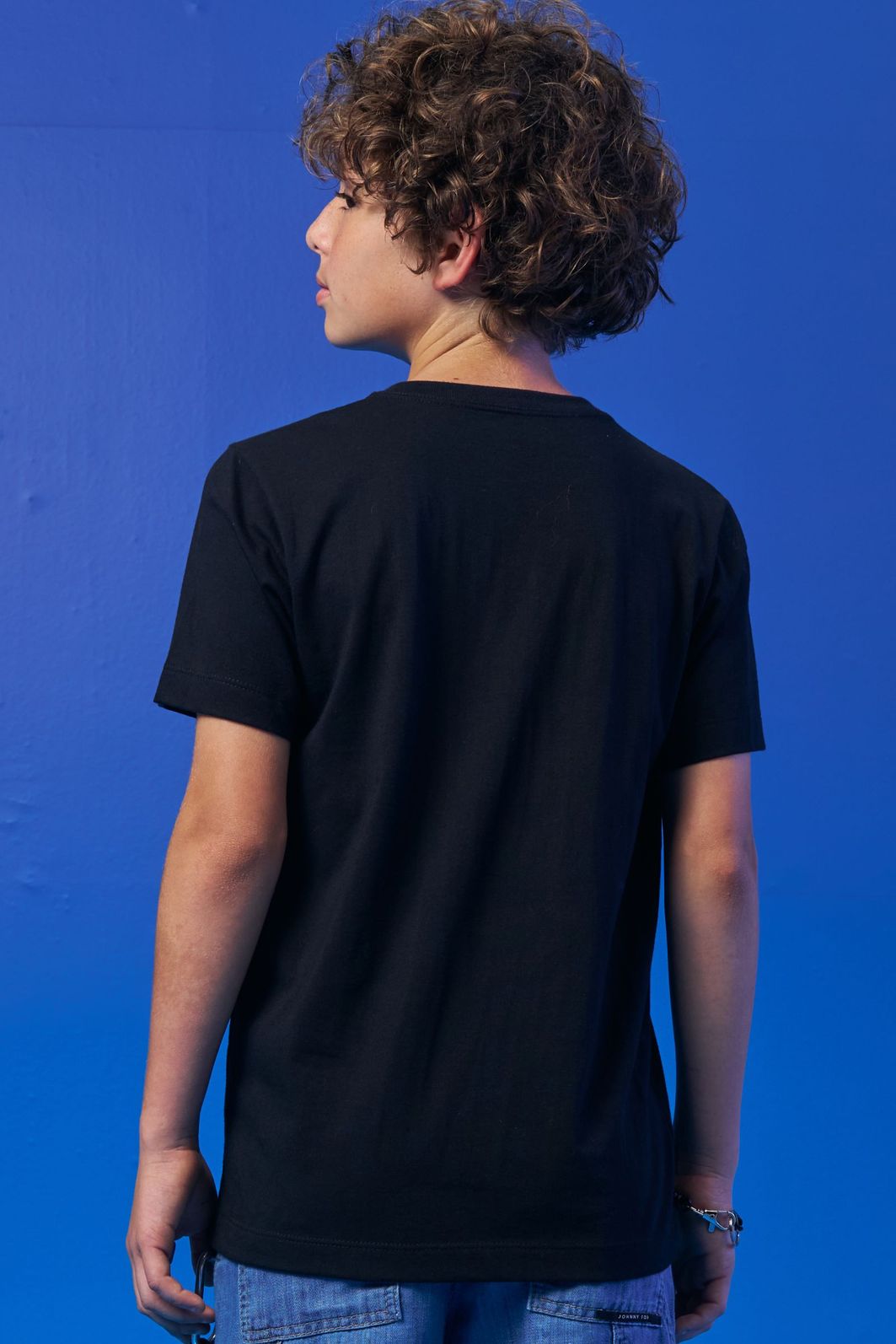 Camiseta em meia malha 94339 Johnny Fox Teen Menino Camiseta em meia malha 94339 Johnny Fox Teen Menino