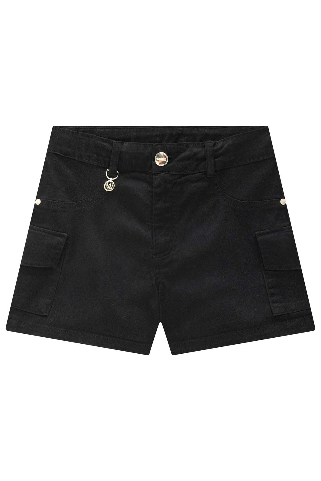 Shorts em sarja com elastano 94605 Lilimoon Teen Menina