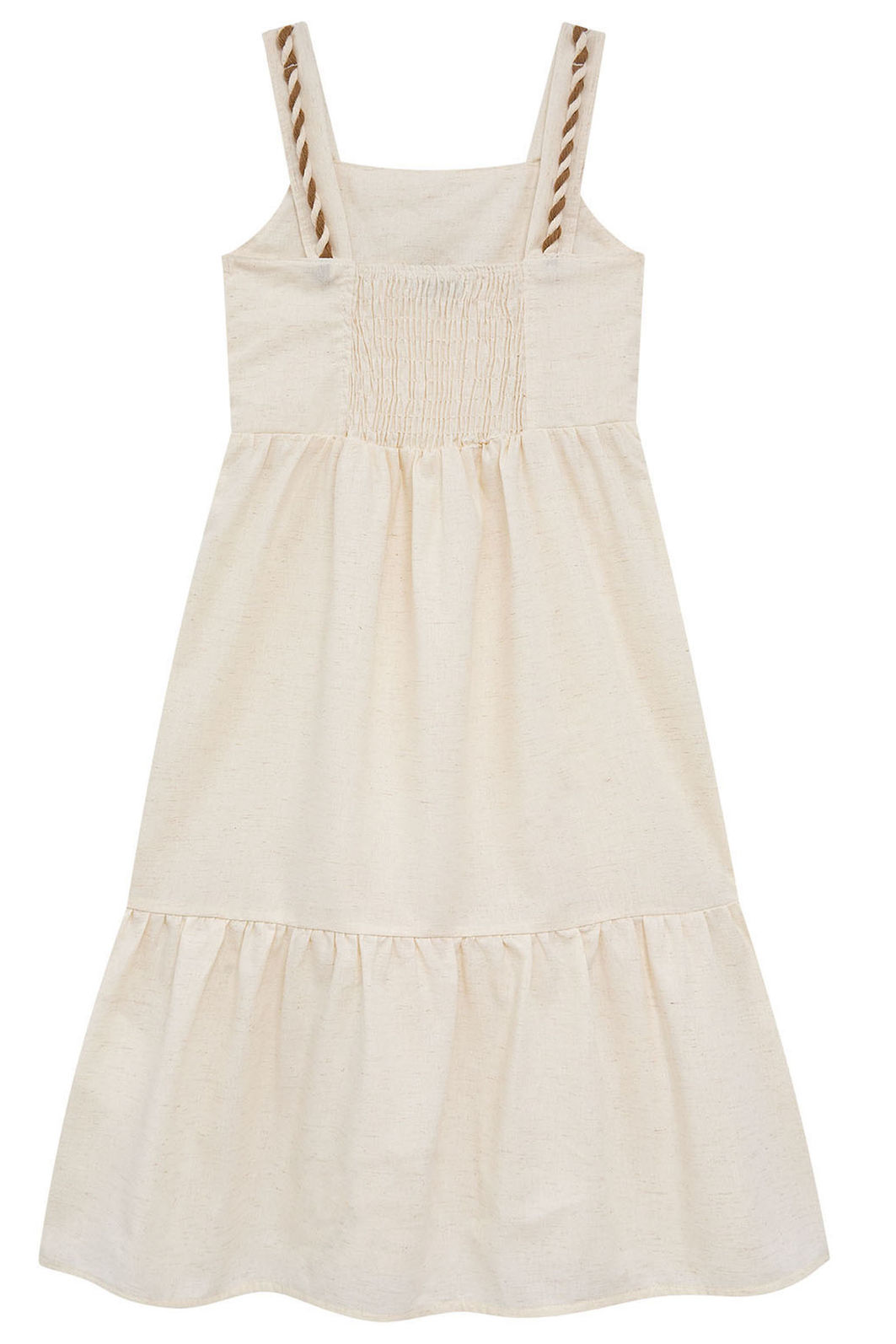 Vestido midi em linho deluxe 94261 Kukiê Infantil Menina Vestido midi em linho deluxe 94261 Kukiê Infantil Menina