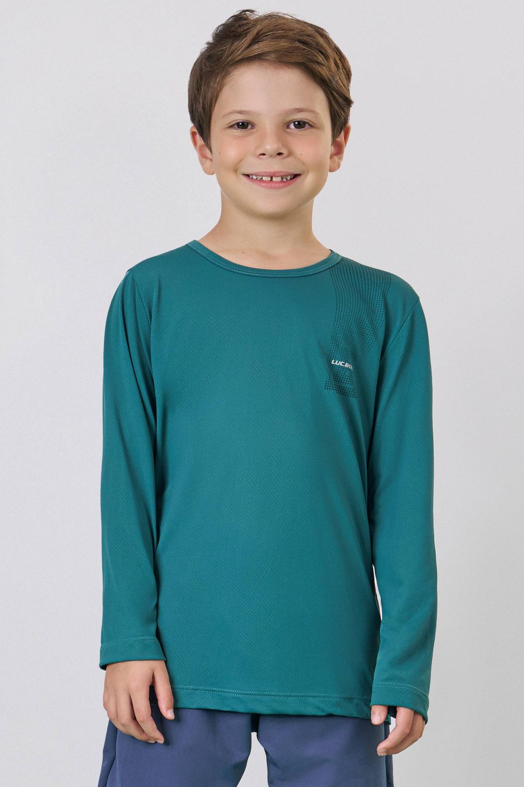 Camiseta em malha air fit 90428 LucBoo Infantil Menino Camiseta em malha air fit 90428 LucBoo Infantil Menino